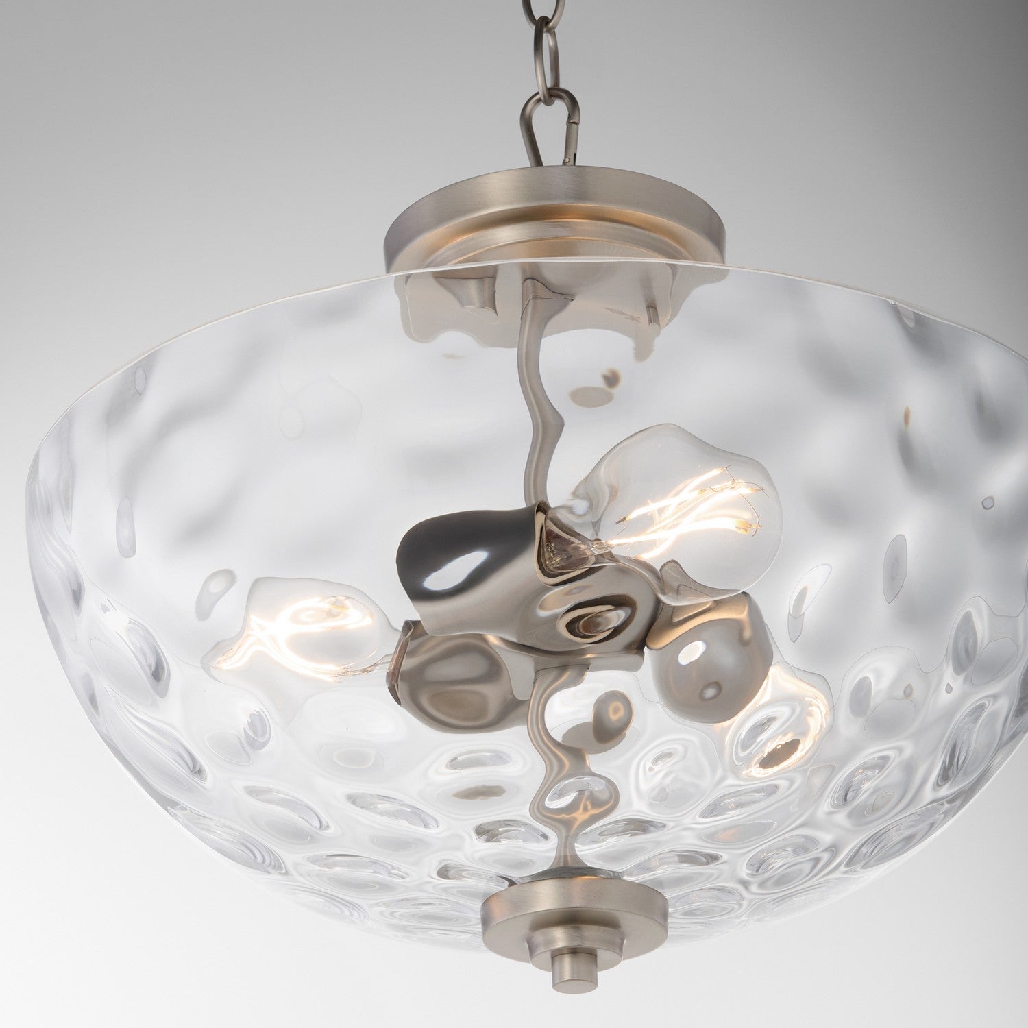 Quorum - 2800-15-265 - Three Light Dual Mount - Adams - Satin Nickel