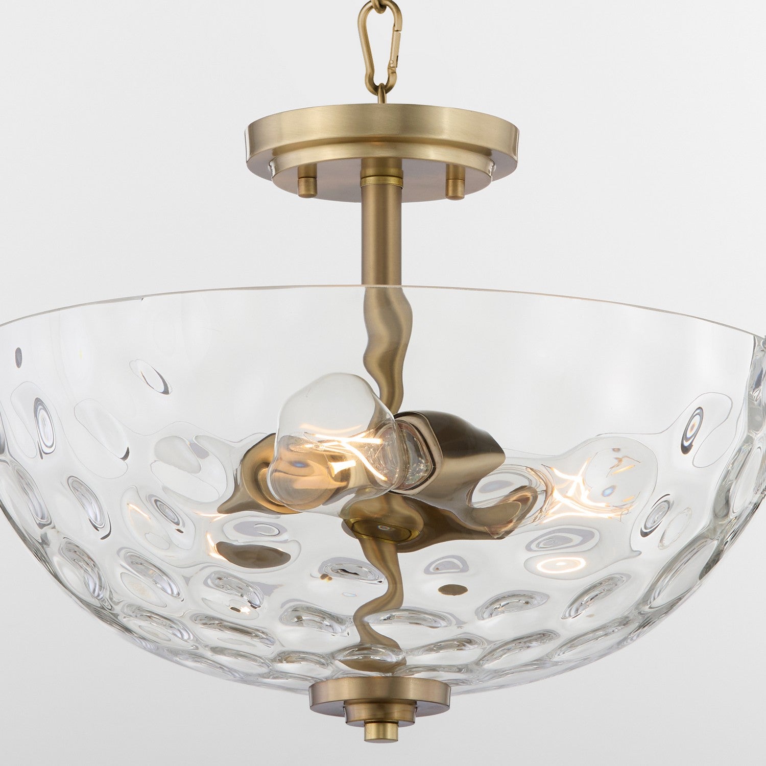 Quorum - 2800-15-280 - Three Light Dual Mount - Adams - Aged Brass