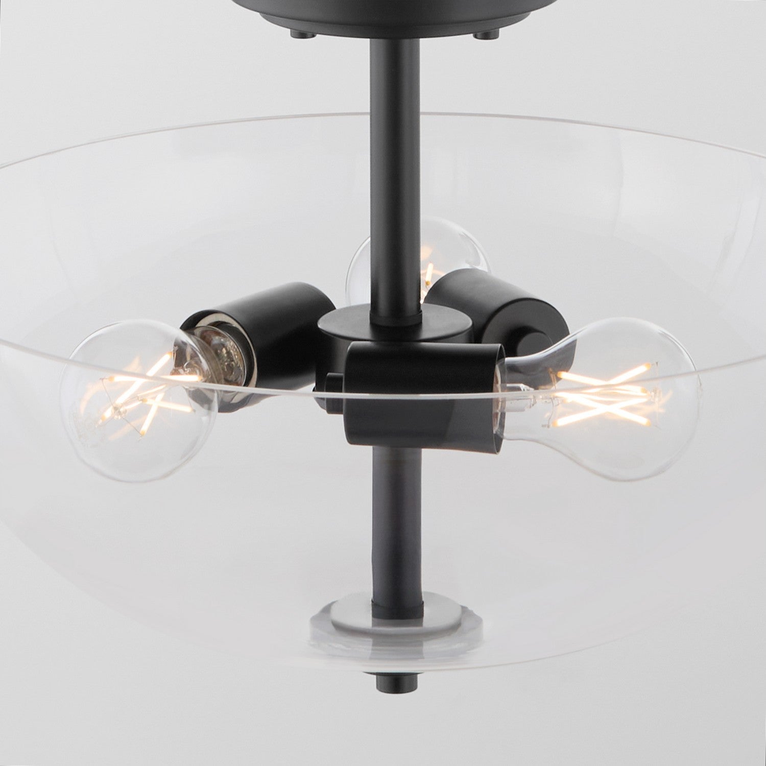 Quorum - 2800-15-59 - Three Light Dual Mount - Adams - Matte Black