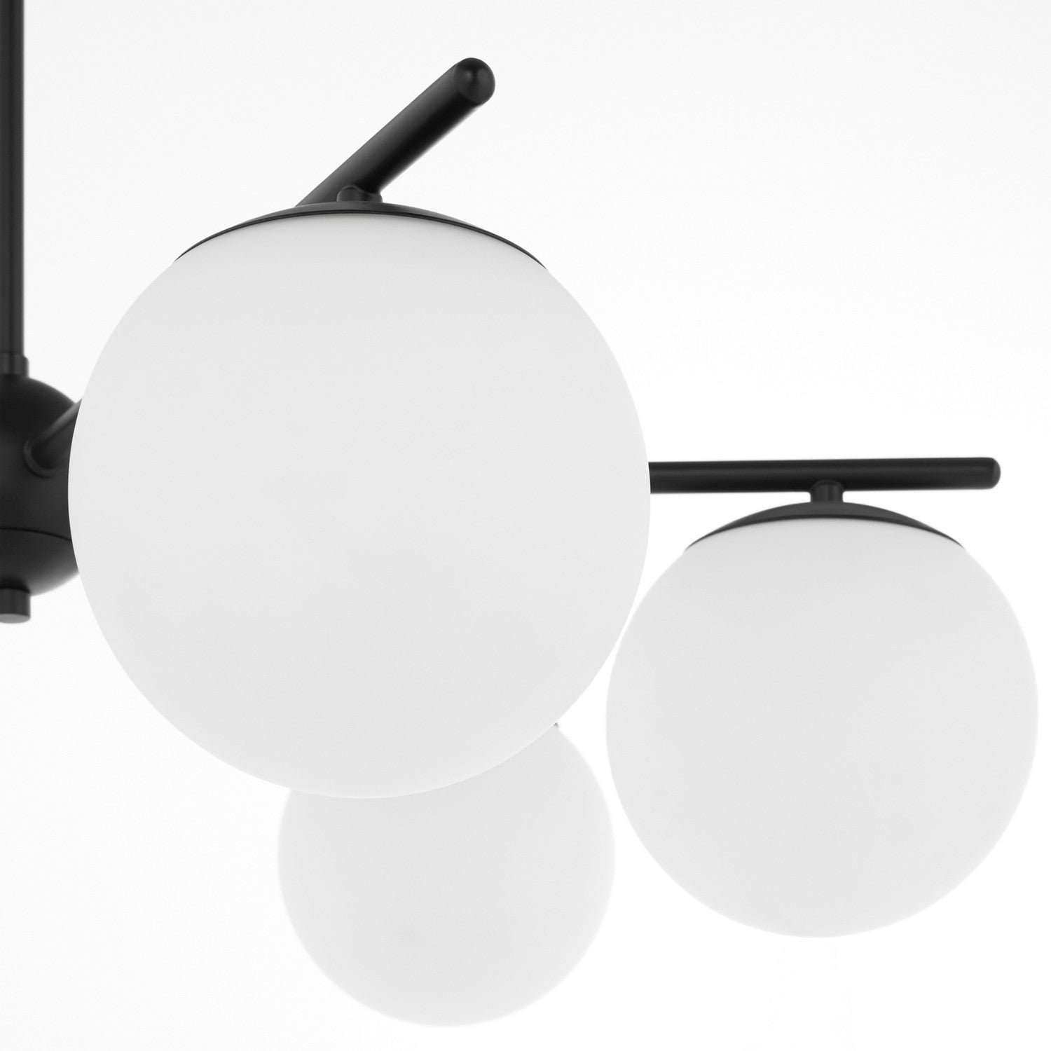 Quorum - 639-6-59 - Six Light Chandelier - Jasper - Matte Black