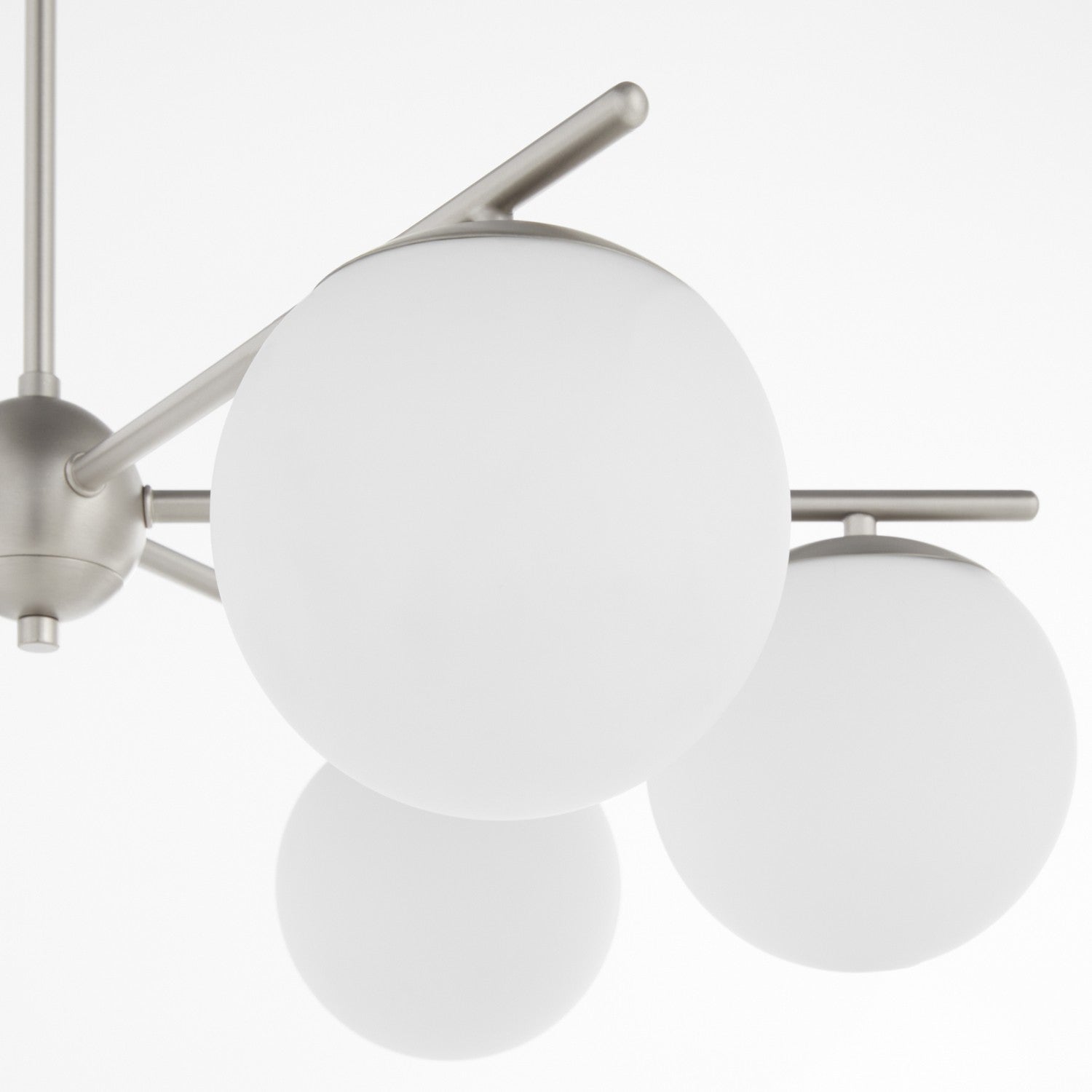 Quorum - 639-6-65 - Six Light Chandelier - Jasper - Satin Nickel