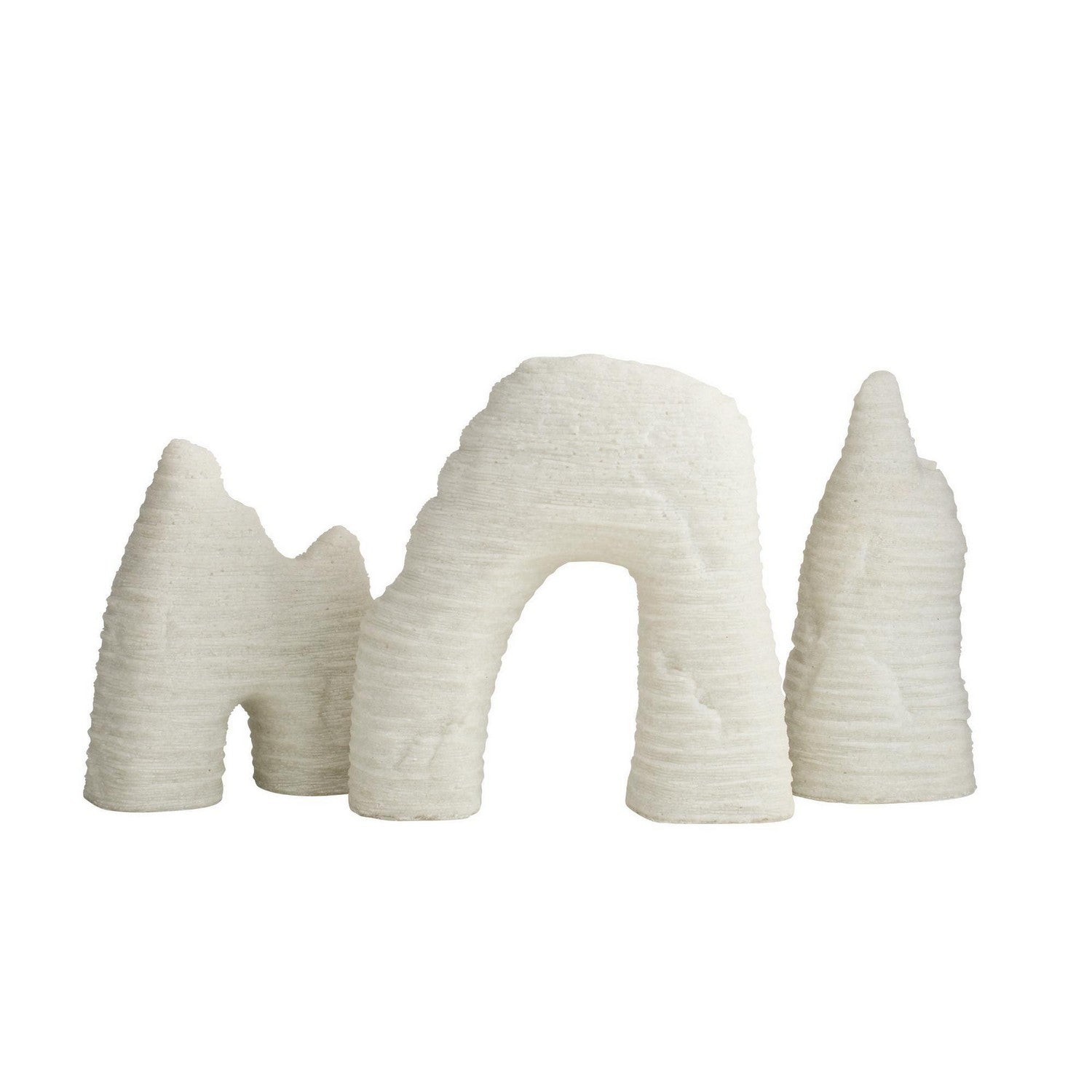 Arteriors - ASC36 - Sculptures, Set of 3 - Isla - Ivory