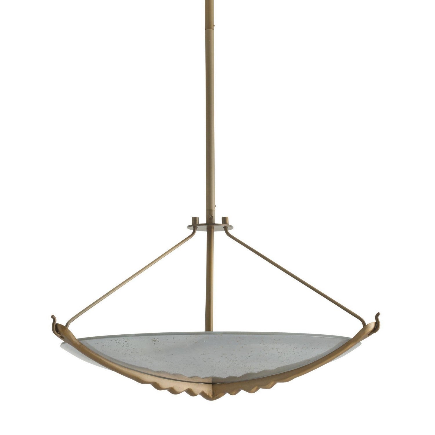 Arteriors - DFI08 - Three Light Semi-Flush Mount - Karlsen - Frosted