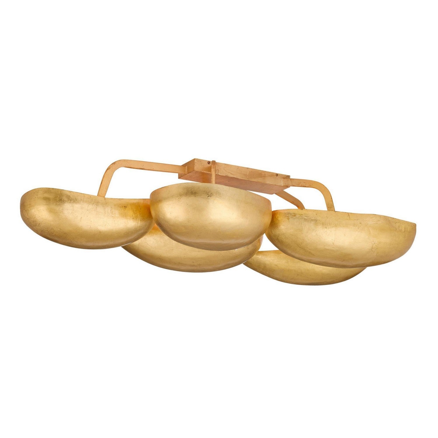 Arteriors - DFI10 - 13 Light Flush Mount - Theo - Gold Leaf