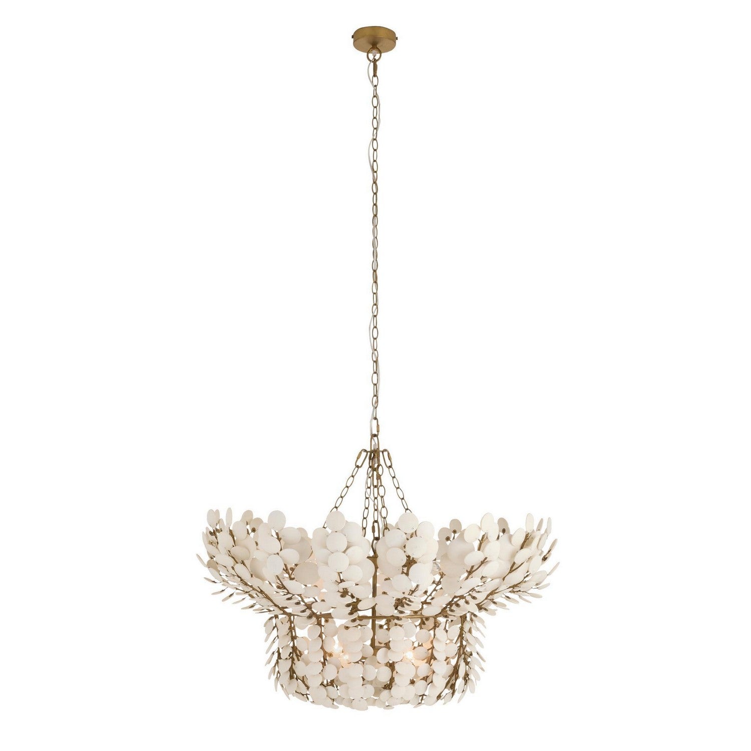 Arteriors - DLS14 - Eight Light Chandelier - Bilal - Ivory