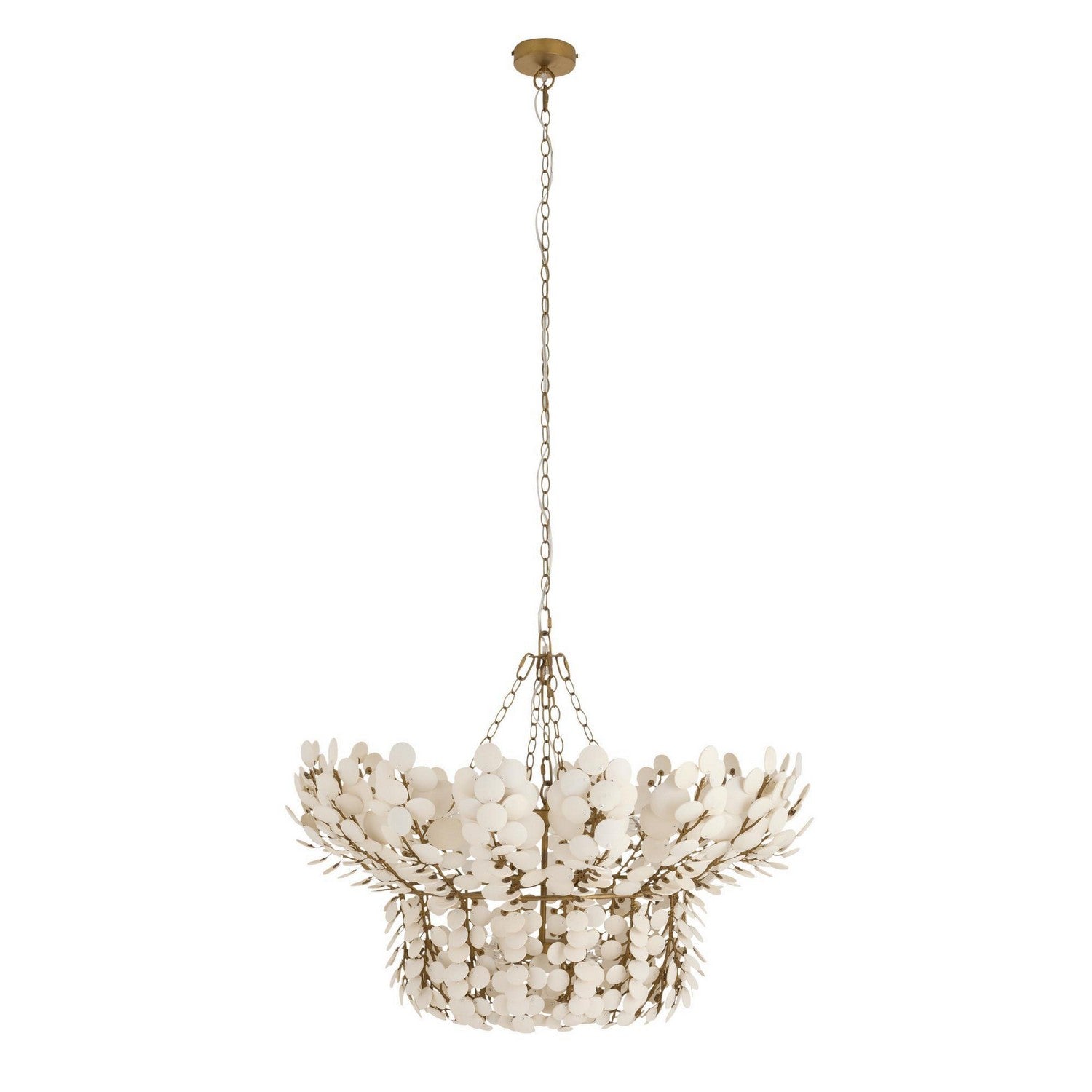 Arteriors - DLS14 - Eight Light Chandelier - Bilal - Ivory