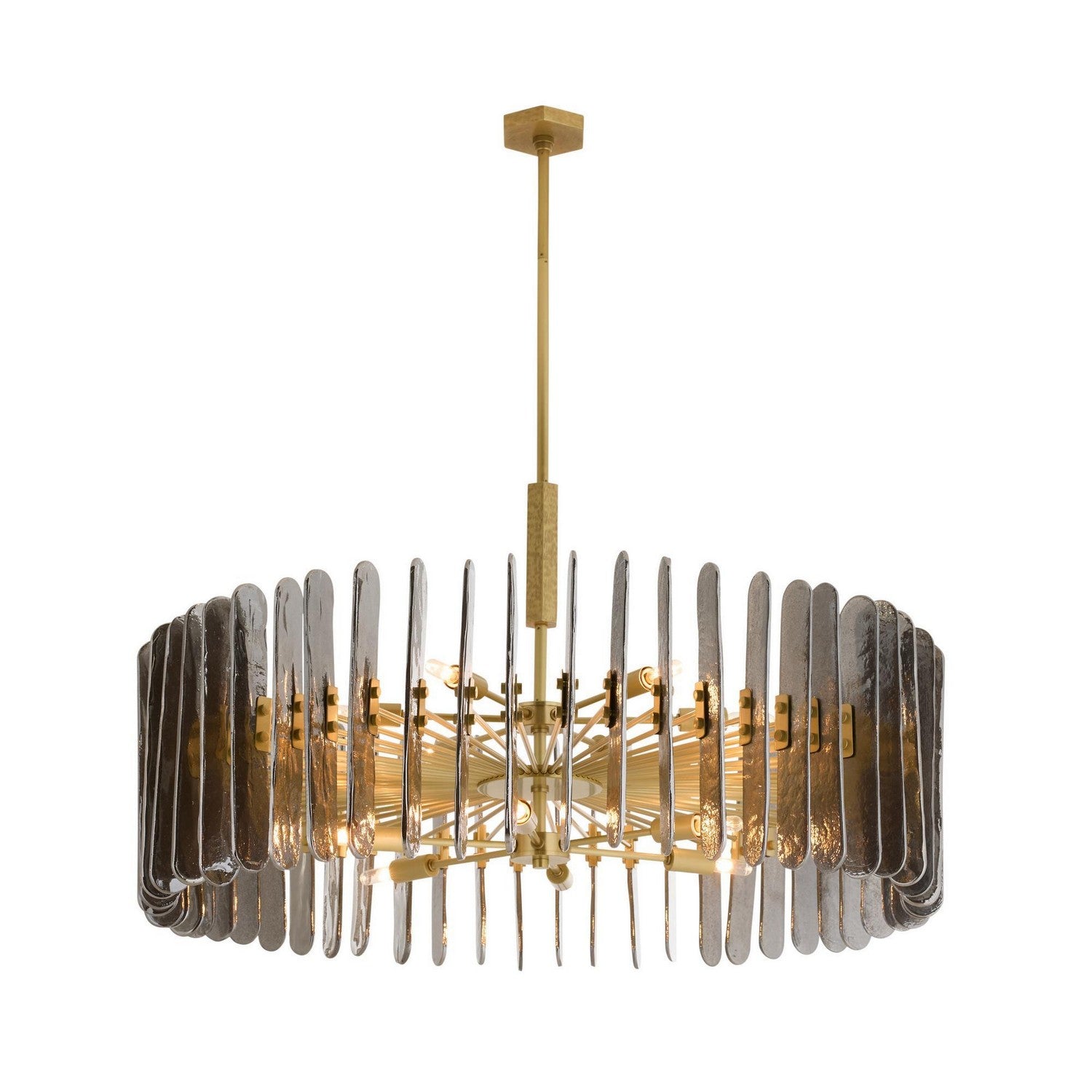 Arteriors - DMC32 - 12 Light Chandelier - Klaus - Smoke