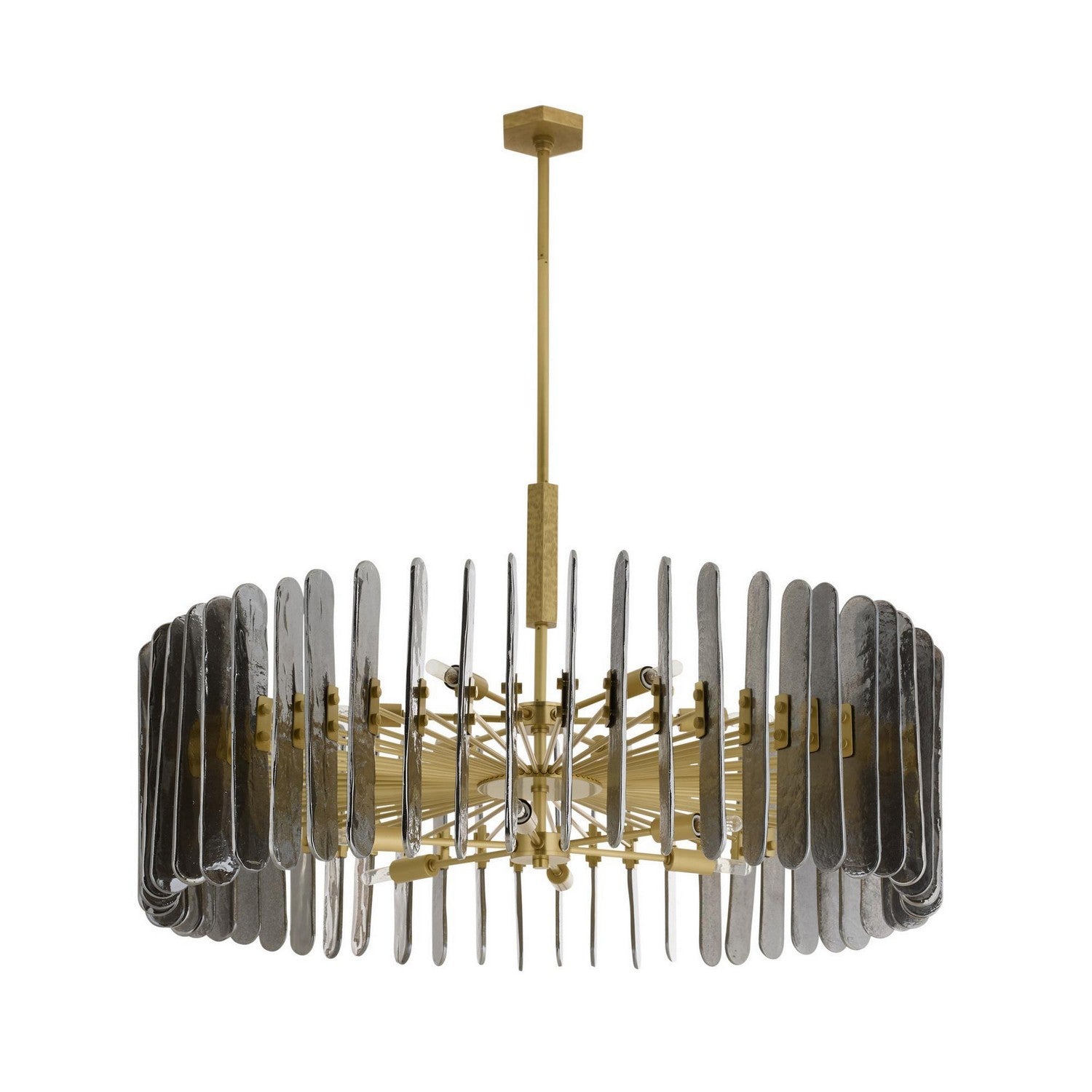 Arteriors - DMC32 - 12 Light Chandelier - Klaus - Smoke