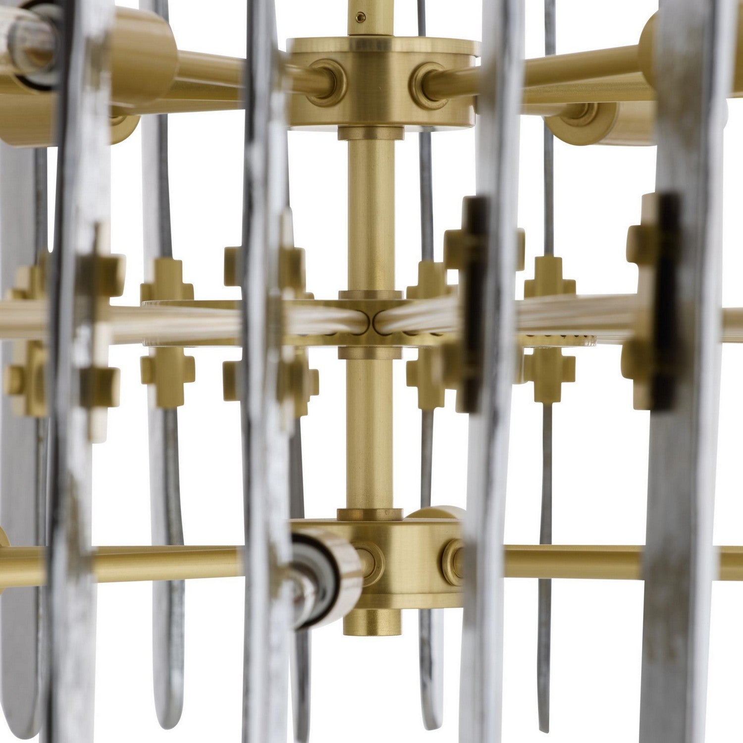 Arteriors - DMC32 - 12 Light Chandelier - Klaus - Smoke