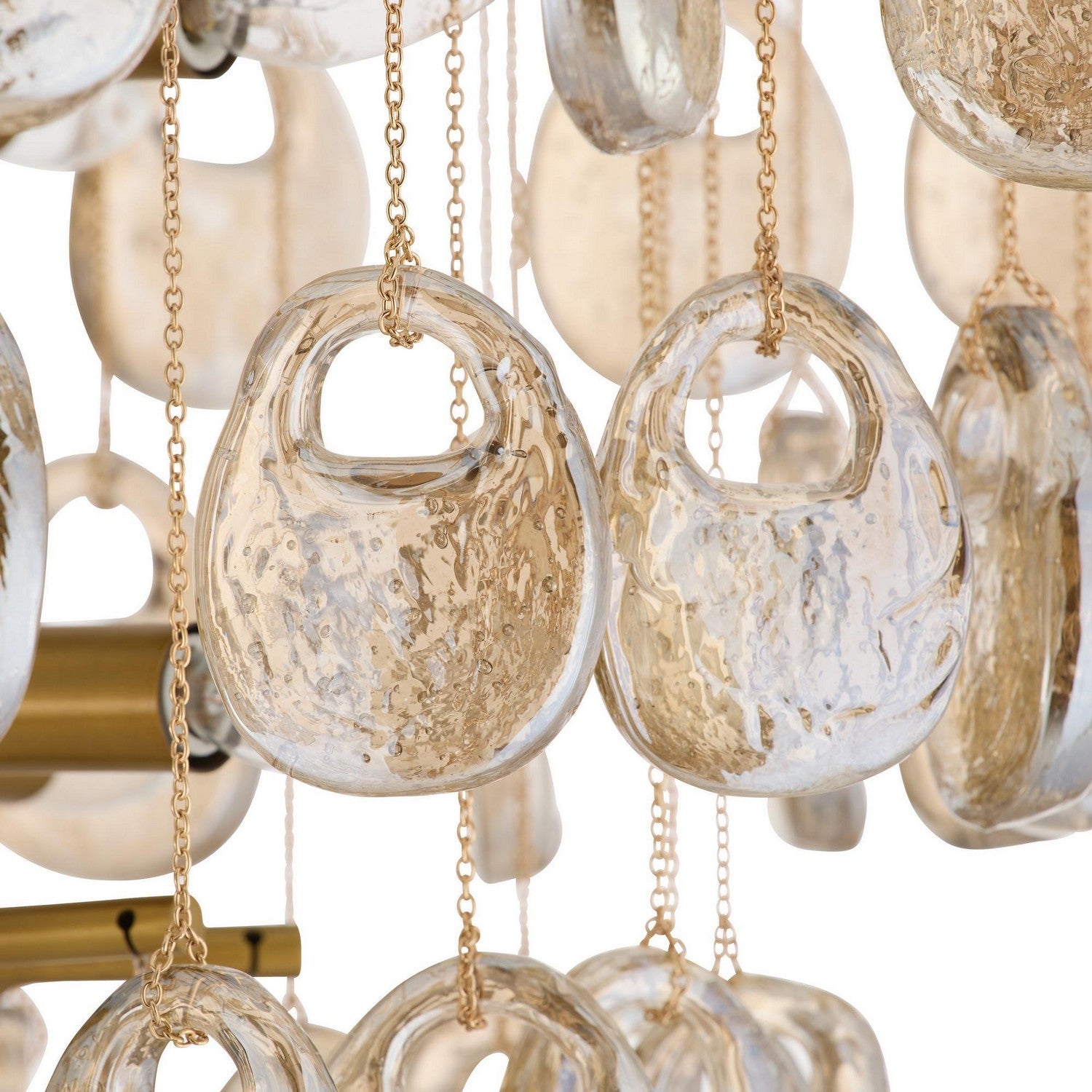 Arteriors - DMC33 - Eight Light Chandelier - Jacqueline - Amber