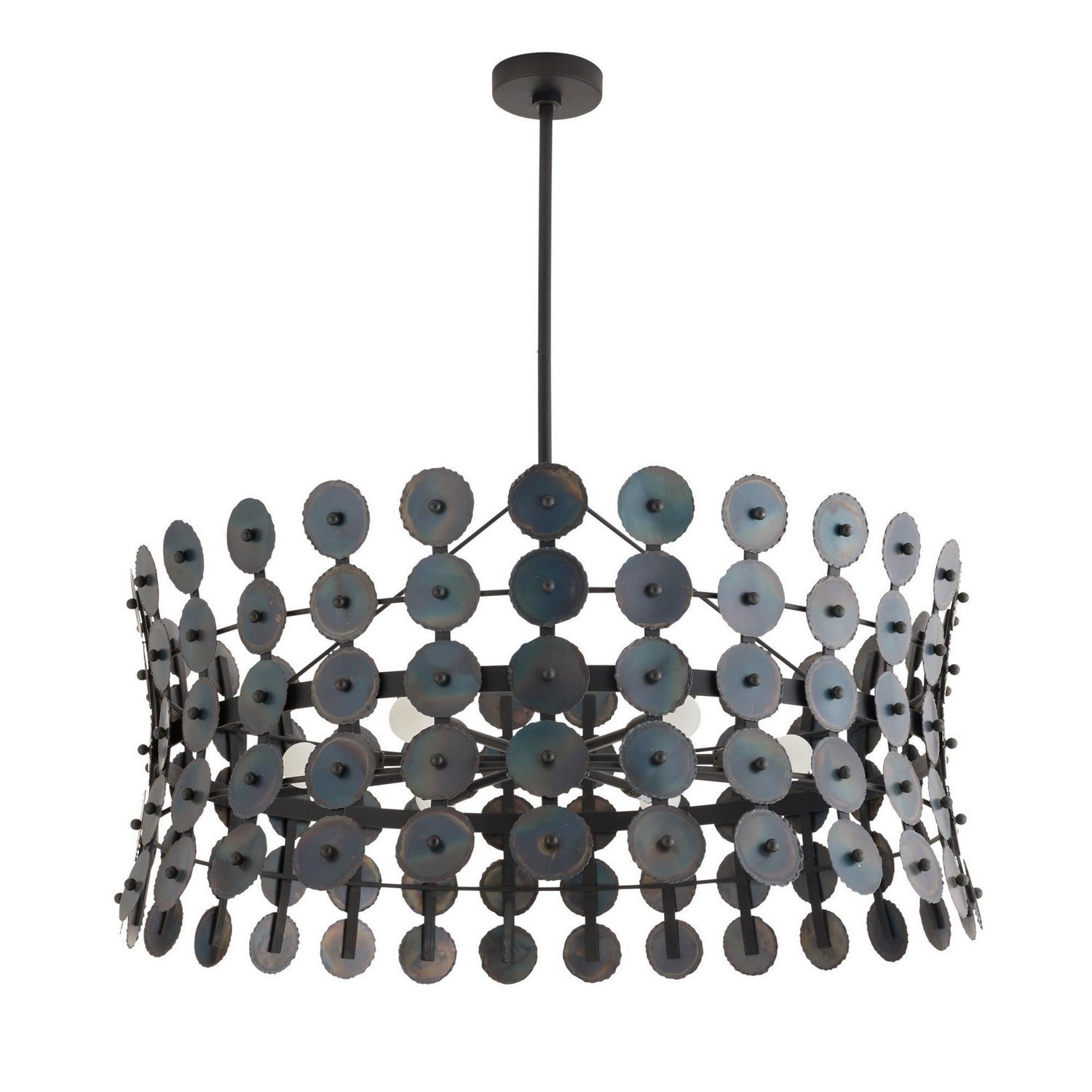 Arteriors - DMI22 - Six Light Chandelier - Imperia - Burnt Iron