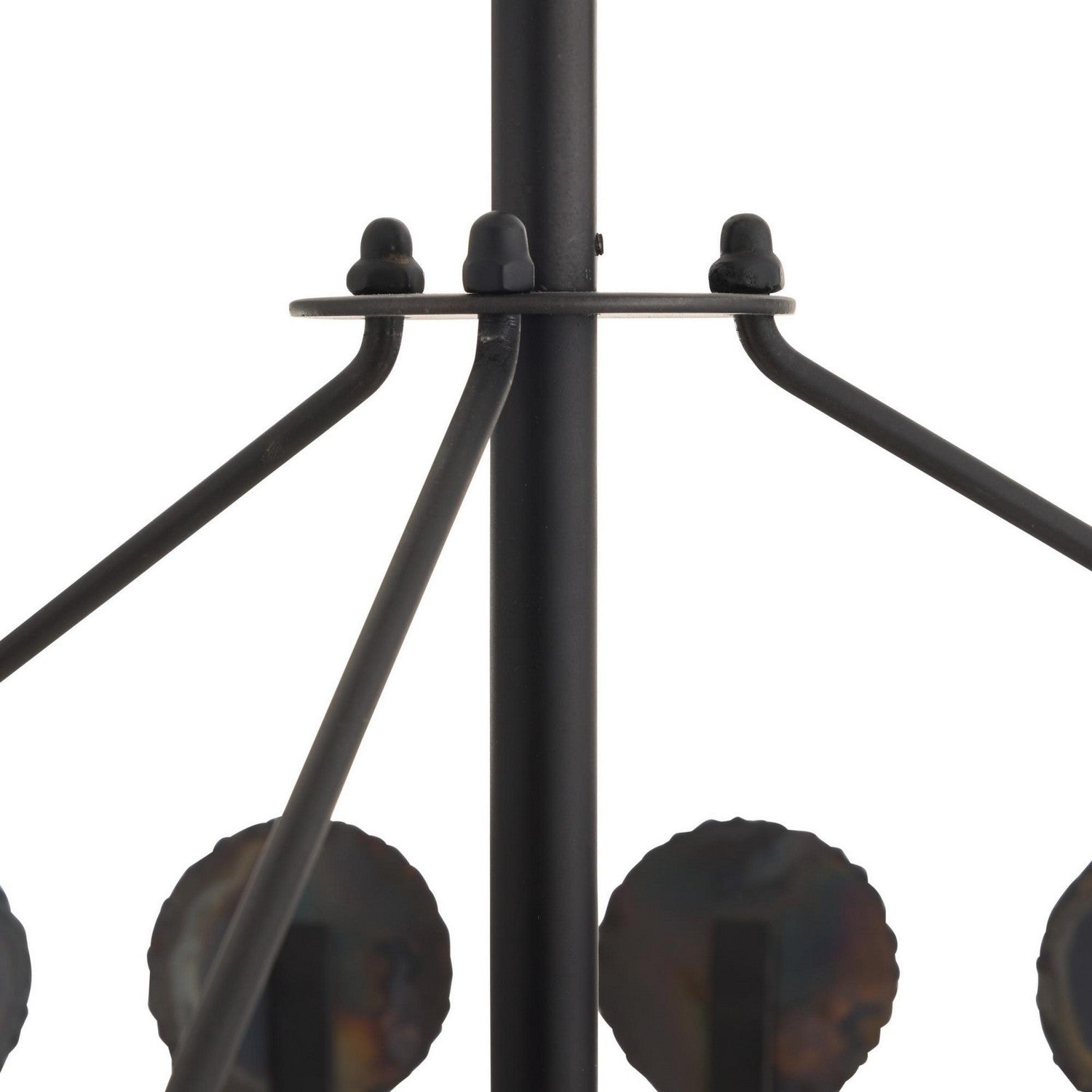 Arteriors - DMI22 - Six Light Chandelier - Imperia - Burnt Iron