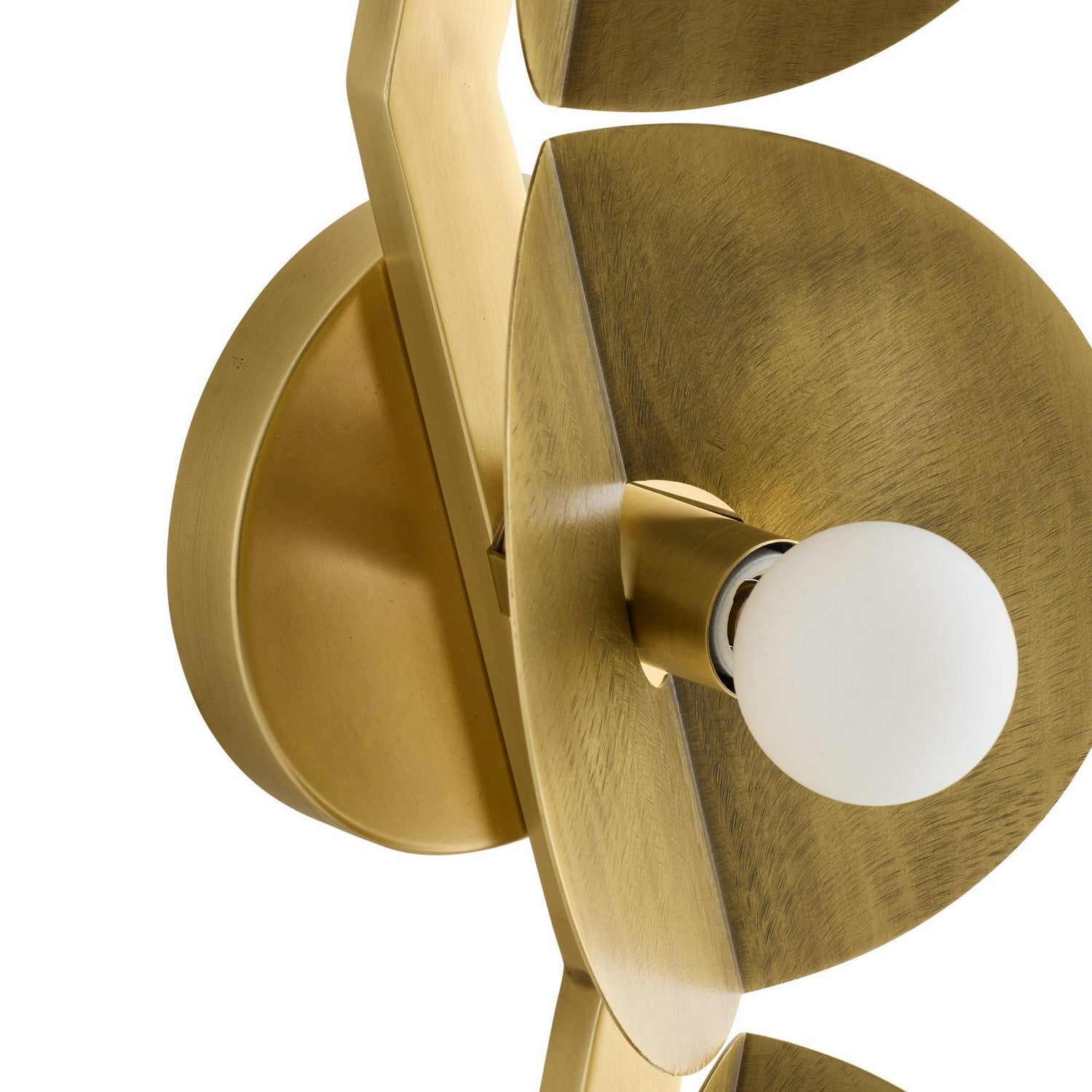 Arteriors - DWC69 - Four Light Wall Sconce - Itzia - Antique Brass
