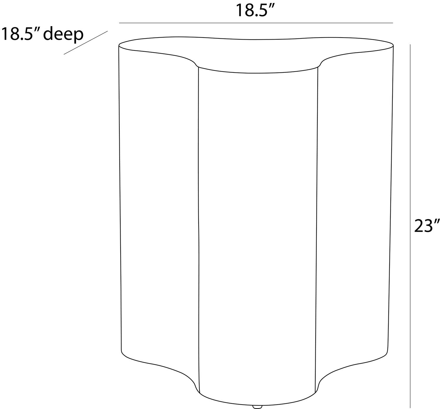 Arteriors - FES15 - End Table - Jojo - Light Beige Burl