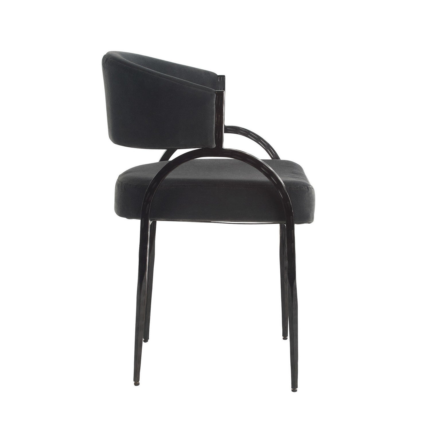 Arteriors - FRI28 - Chair - Bahati - Midnight Grey