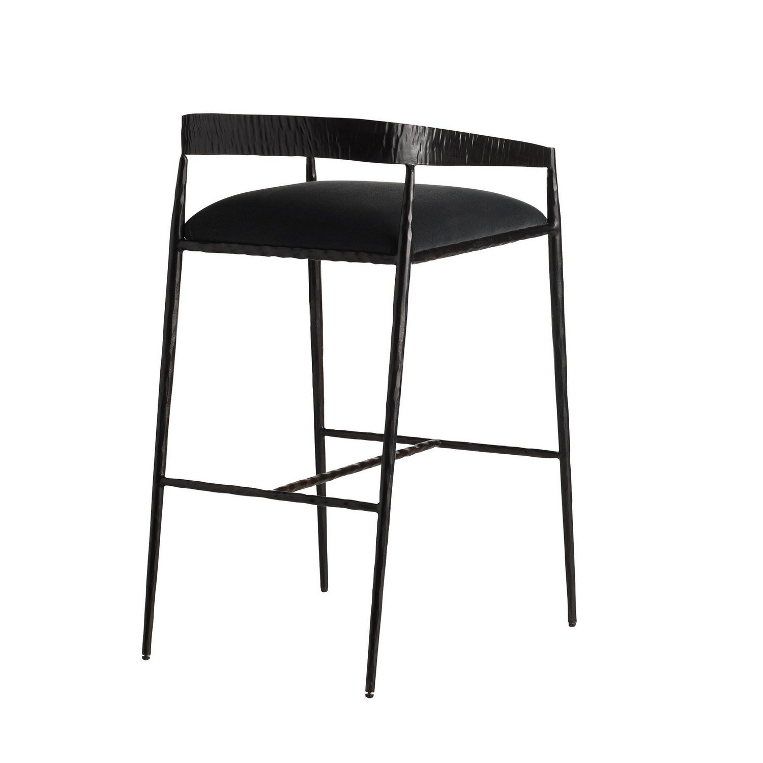 Arteriors - FSI22 - Bar Stool - Ansel - Midnight Grey