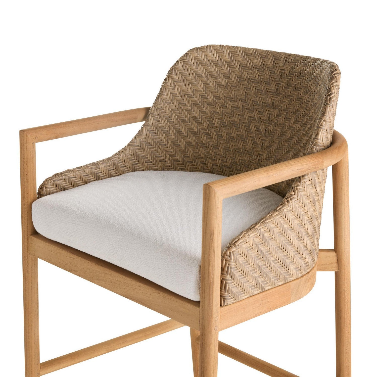 Arteriors - FSS12 - Outdoor Bar Stool - Chilton - Pearl