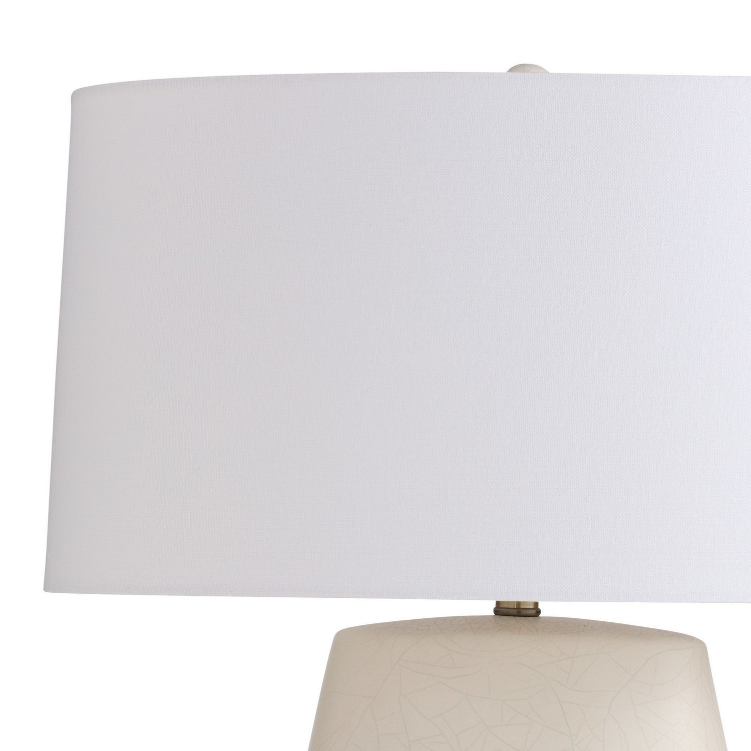 Arteriors - PTC62-943 - One Light Table Lamp - Deagan - Matte Stained Ivory Crackle