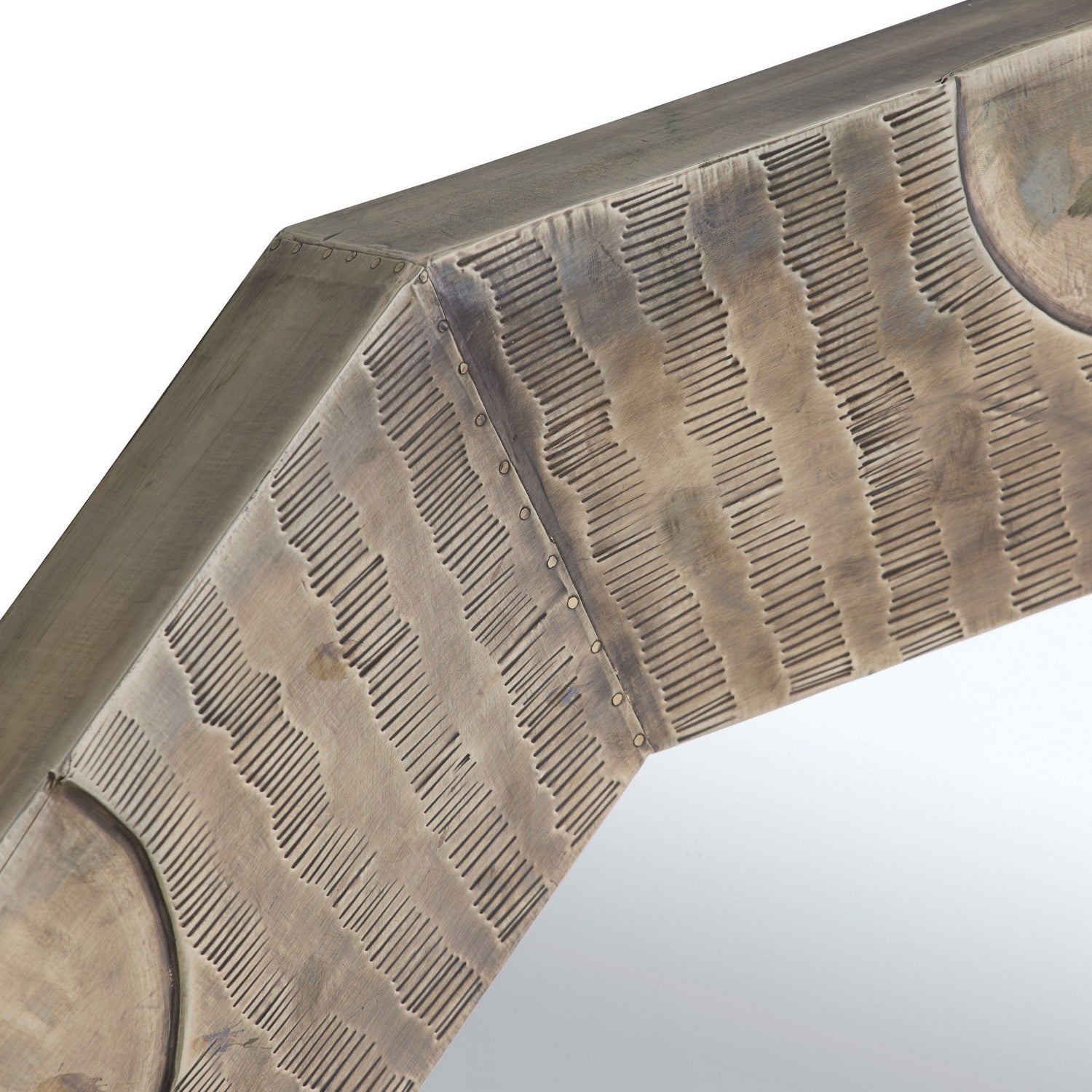 Arteriors - WMI86 - Mirror - Kiernan - Burnished Silver