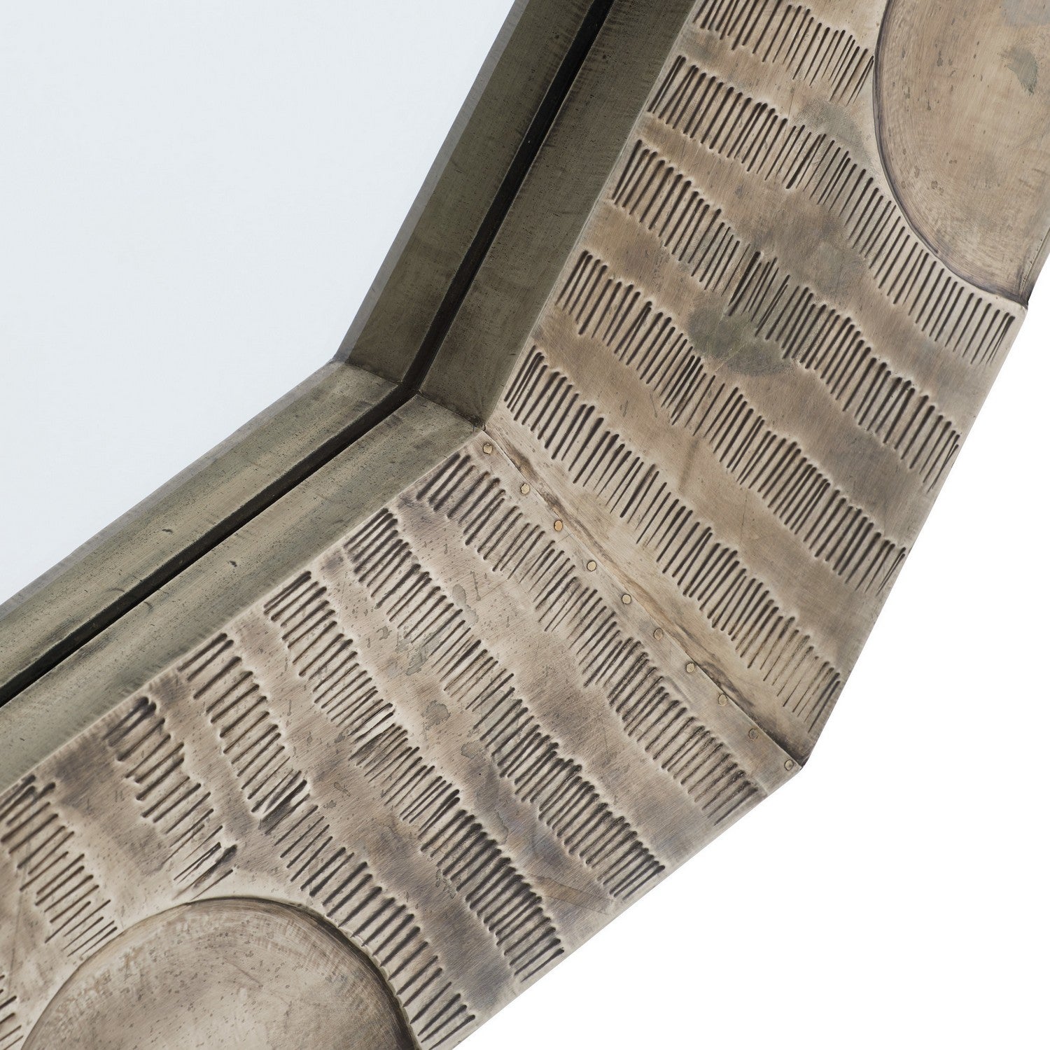 Arteriors - WMI86 - Mirror - Kiernan - Burnished Silver