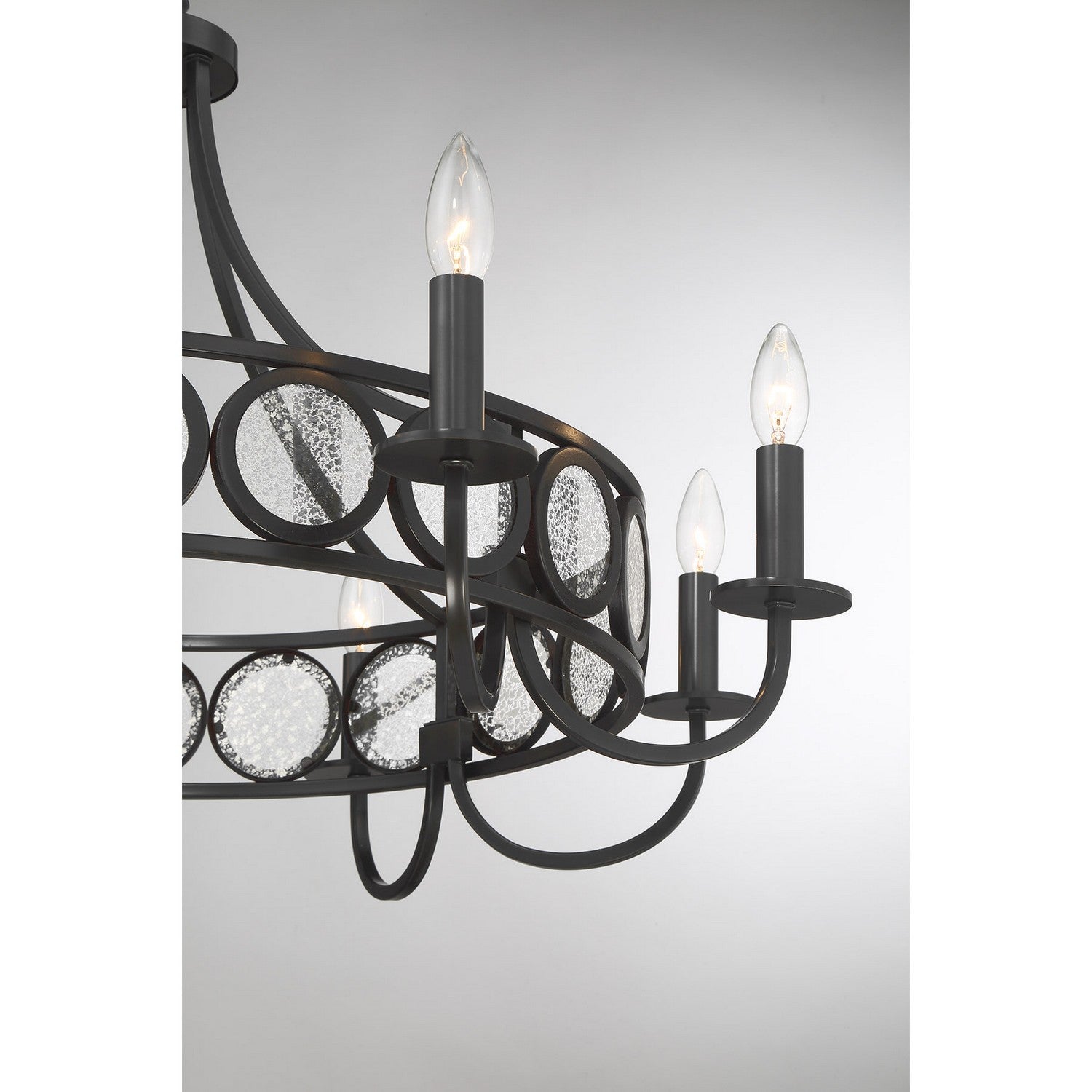 Savoy House - 1-1205-8-188 - Eight Light Chandelier - Hearst - Black Tourmaline