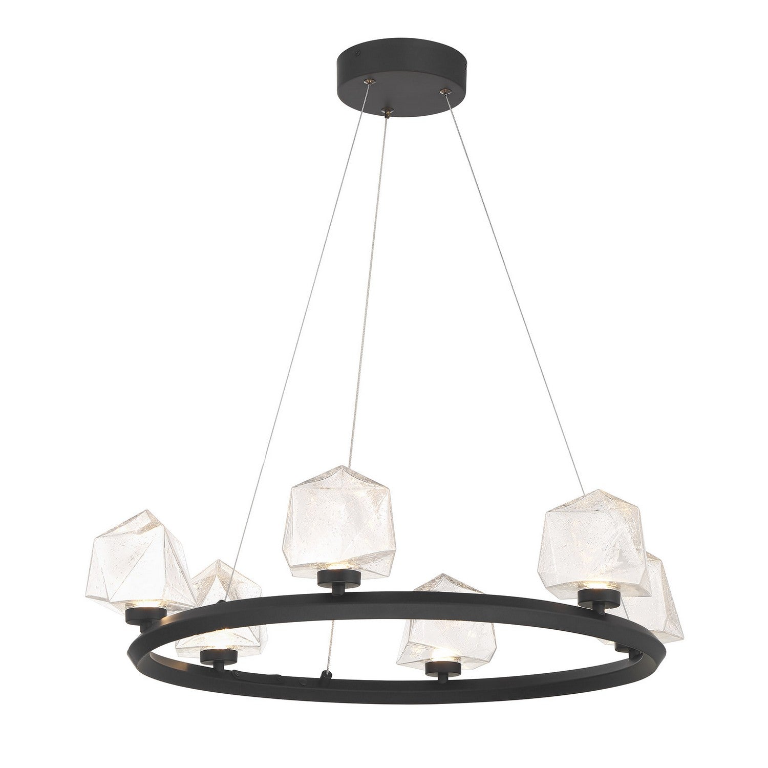Savoy House - 1-1237-6-89 - LED Chandelier - Castello - Matte Black