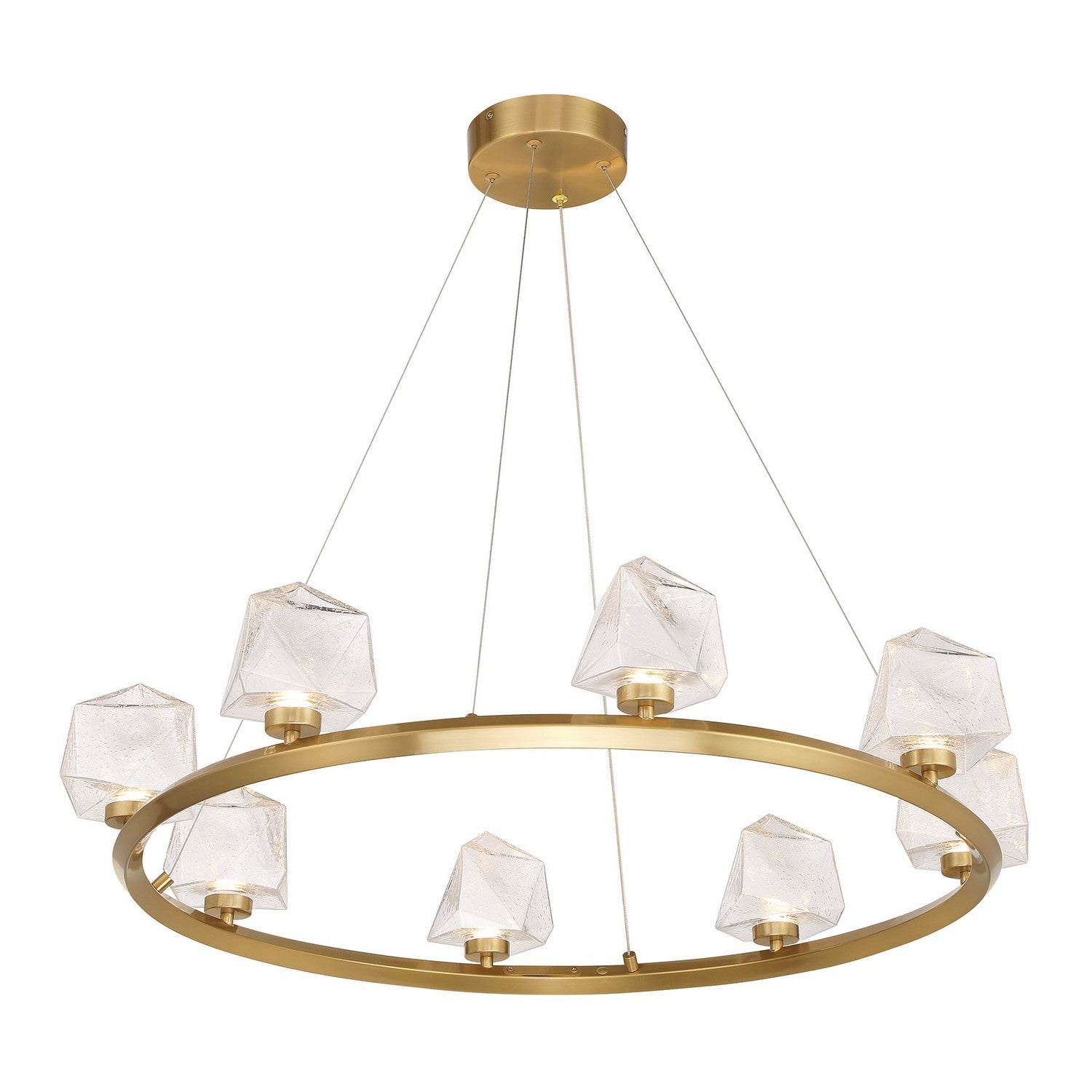 Savoy House - 1-1238-8-322 - LED Chandelier - Castello - Warm Brass