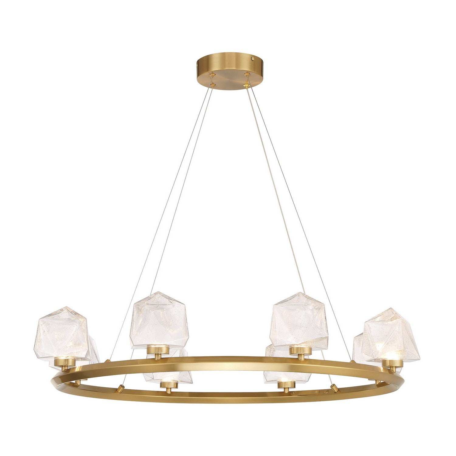 Savoy House - 1-1238-8-322 - LED Chandelier - Castello - Warm Brass
