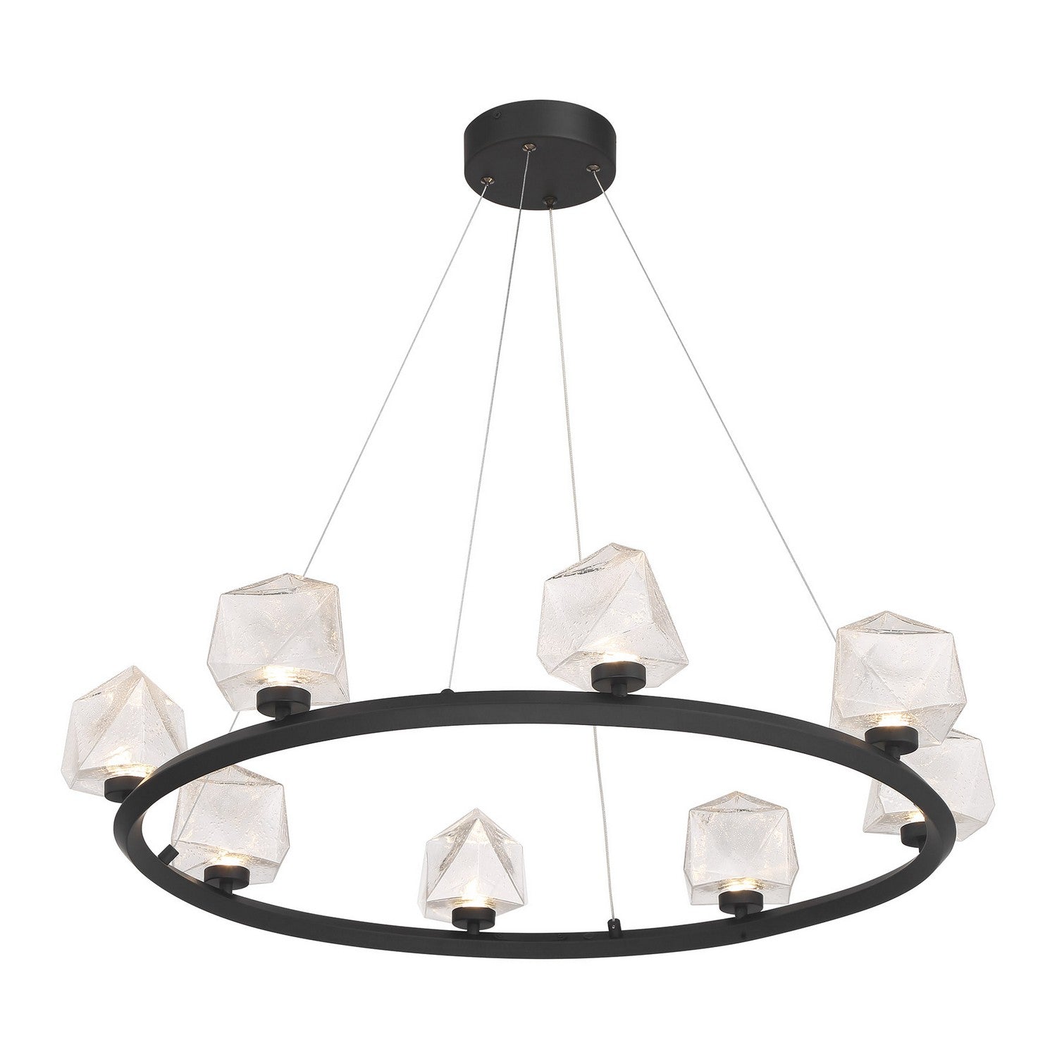 Savoy House - 1-1238-8-89 - LED Chandelier - Castello - Matte Black