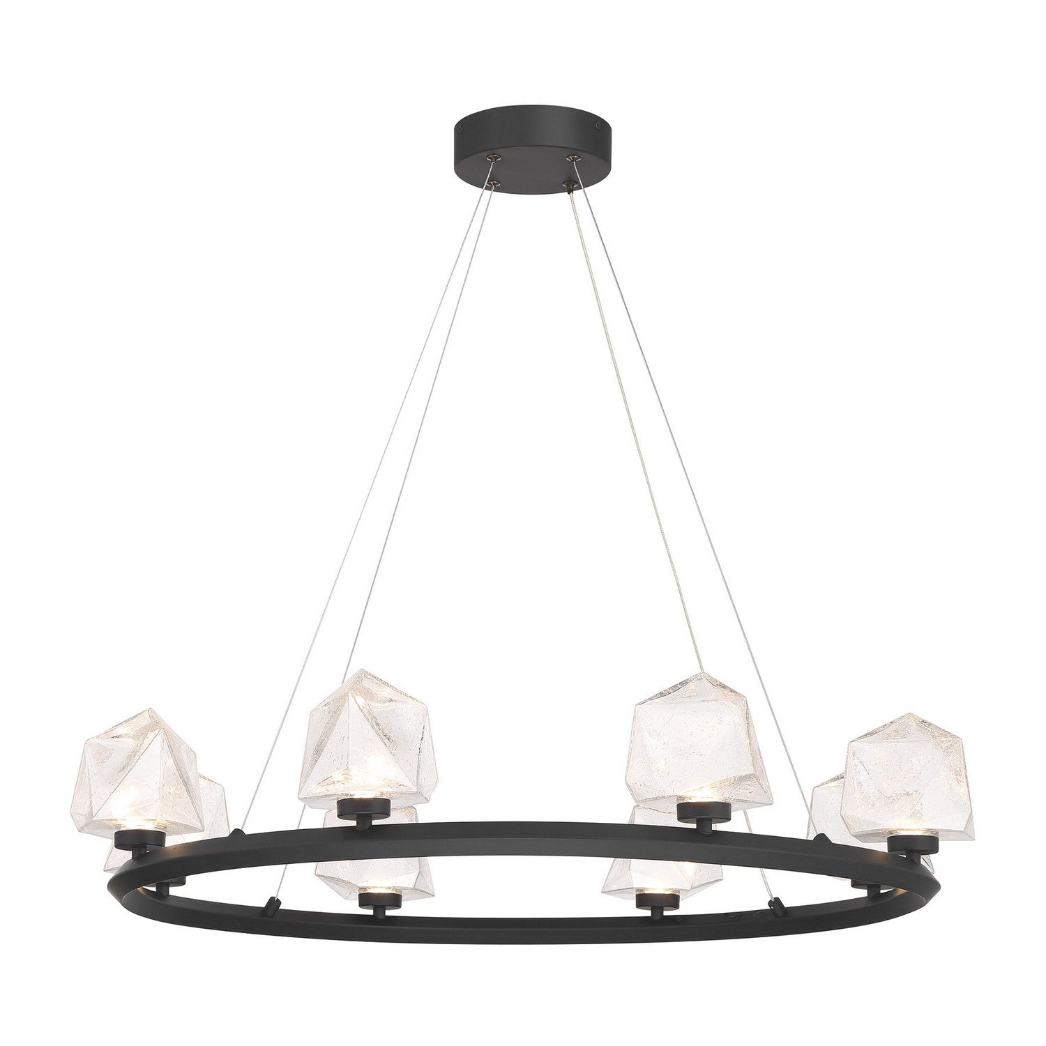 Savoy House - 1-1238-8-89 - LED Chandelier - Castello - Matte Black
