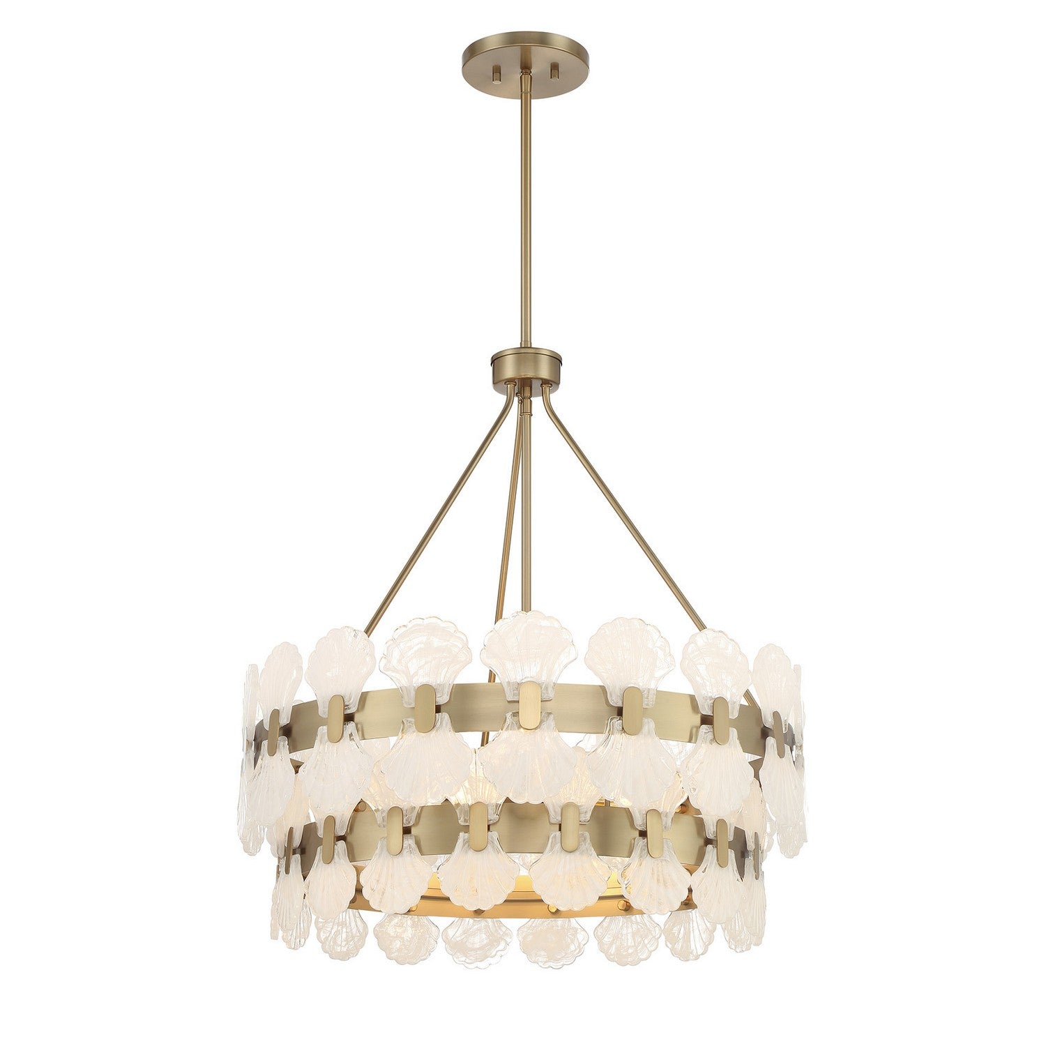 Savoy House - 1-3606-5-127 - Five Light Chandelier - Bancroft - Noble Brass
