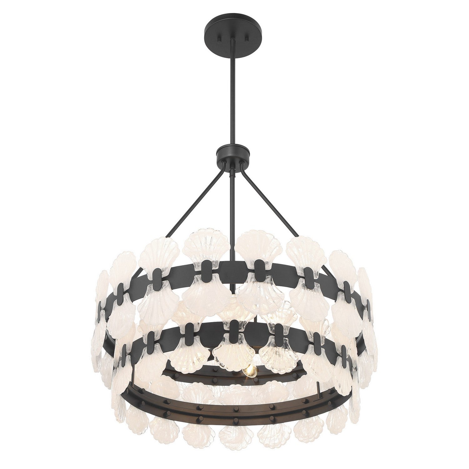Savoy House - 1-3606-5-89 - Five Light Chandelier - Bancroft - Matte Black