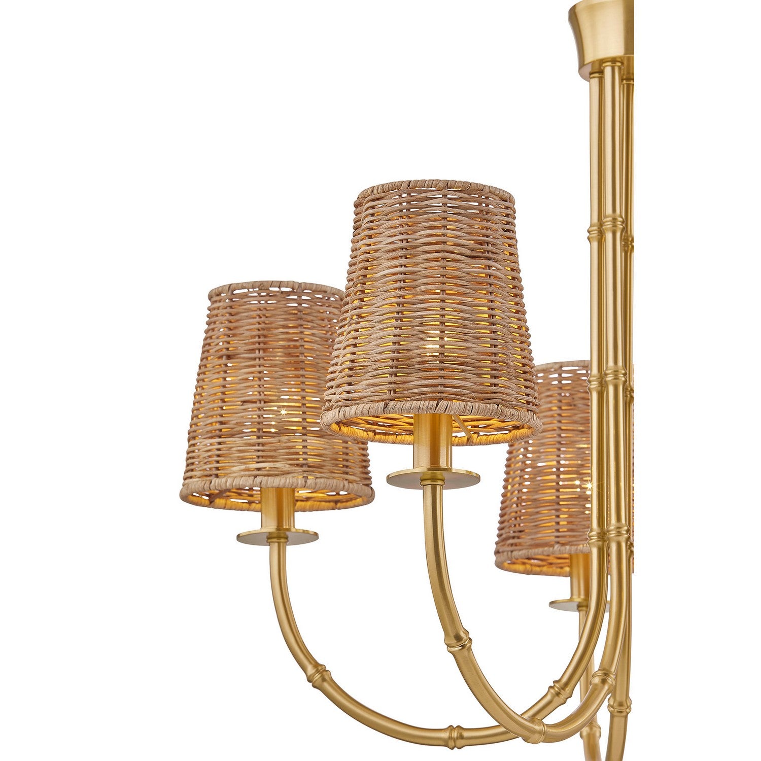 Savoy House - 1-3960-5-322 - Five Light Chandelier - Ashbury - Warm Brass