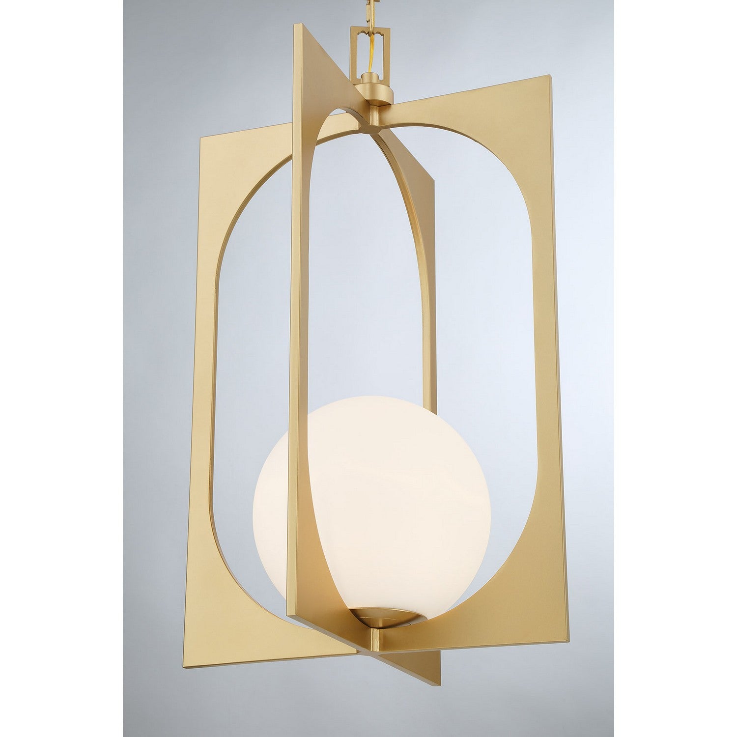 Savoy House - 7-3999-1-328 - One Light Pendant - Harding - Spun Gold