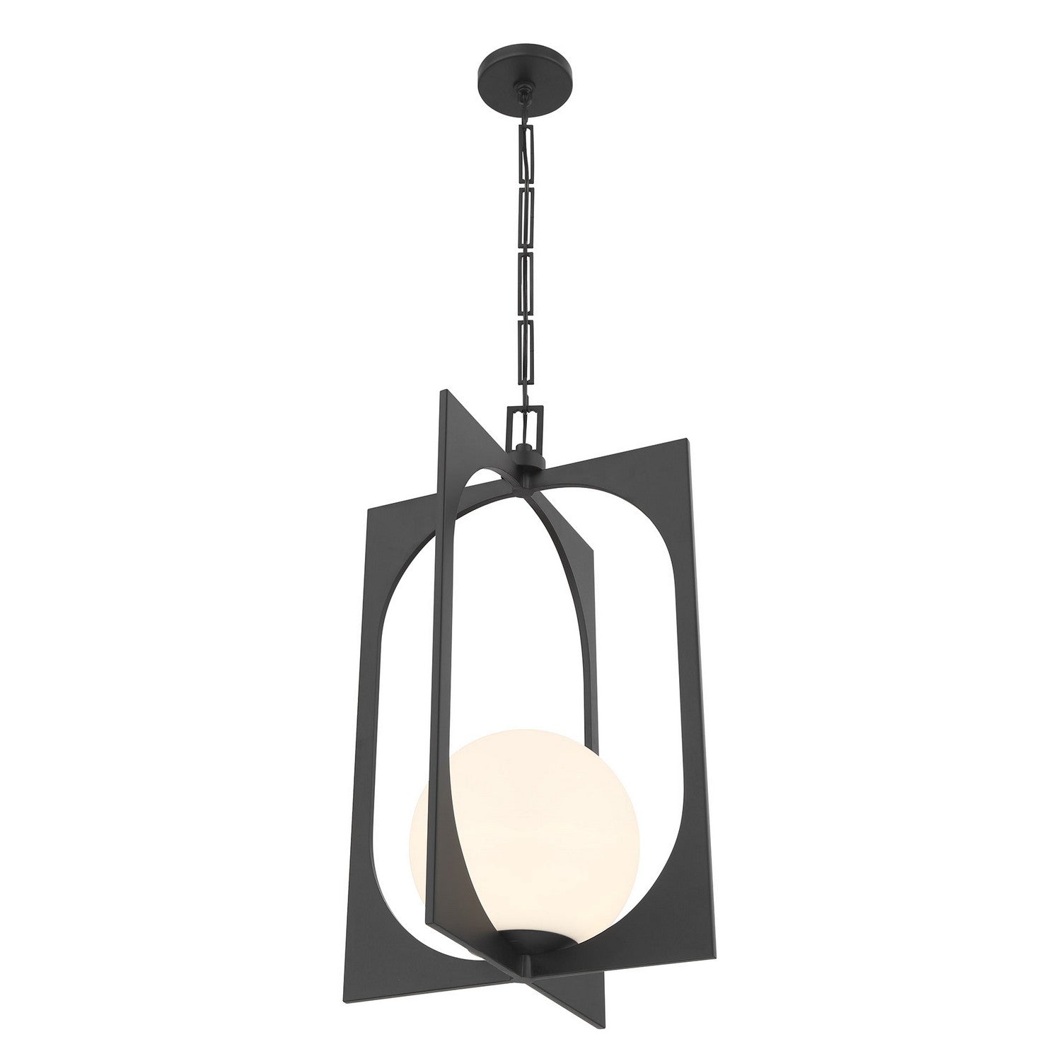 Savoy House - 7-3999-1-89 - One Light Pendant - Harding - Matte Black