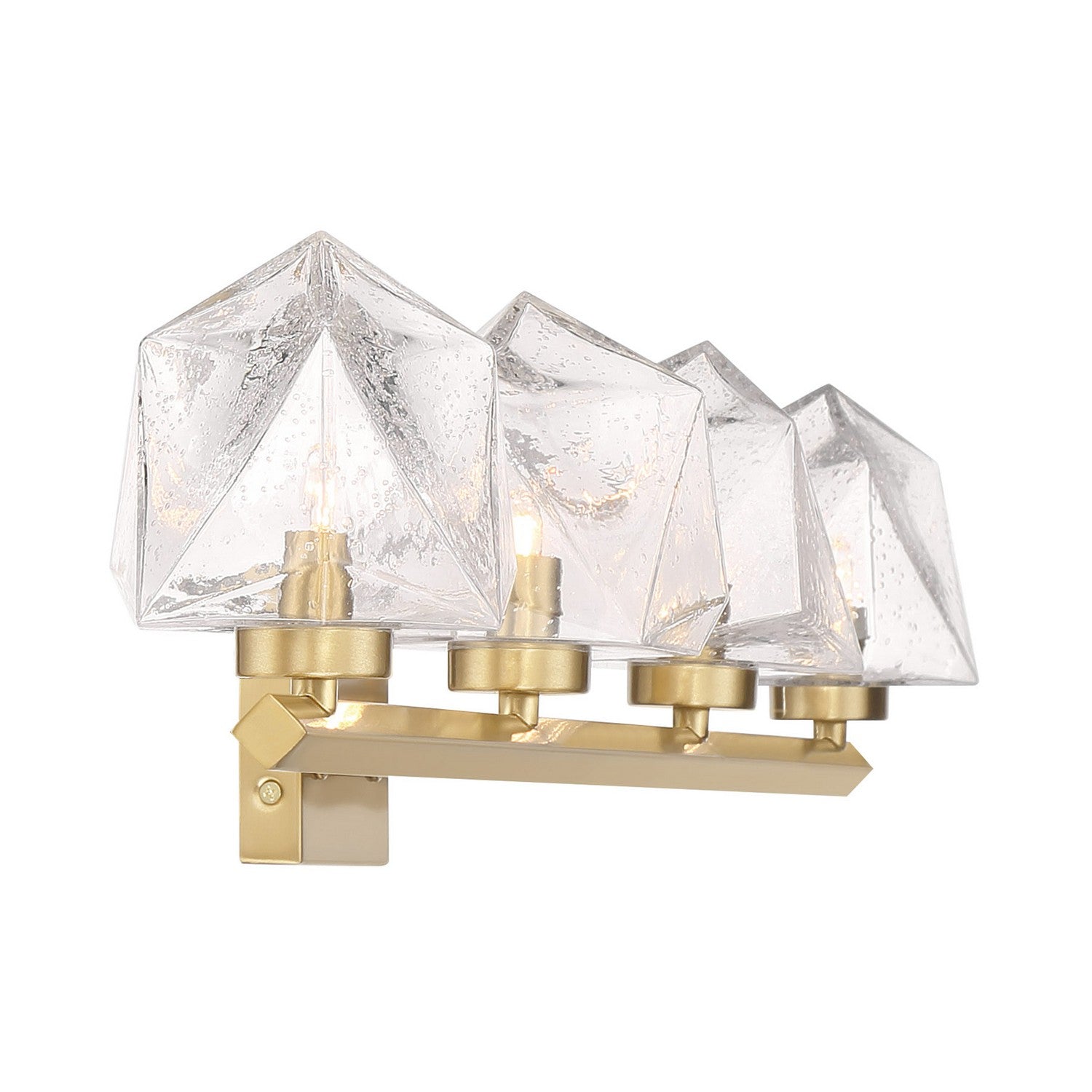 Savoy House - 8-1239-4-322 - LED Bathroom Vanity - Castello - Warm Brass
