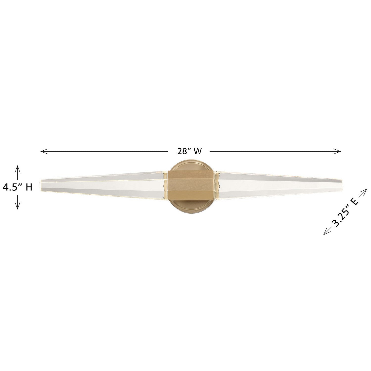 Savoy House - 8-5204-28-127 - LED Bathroom Vanity - Beaumont - Noble Brass