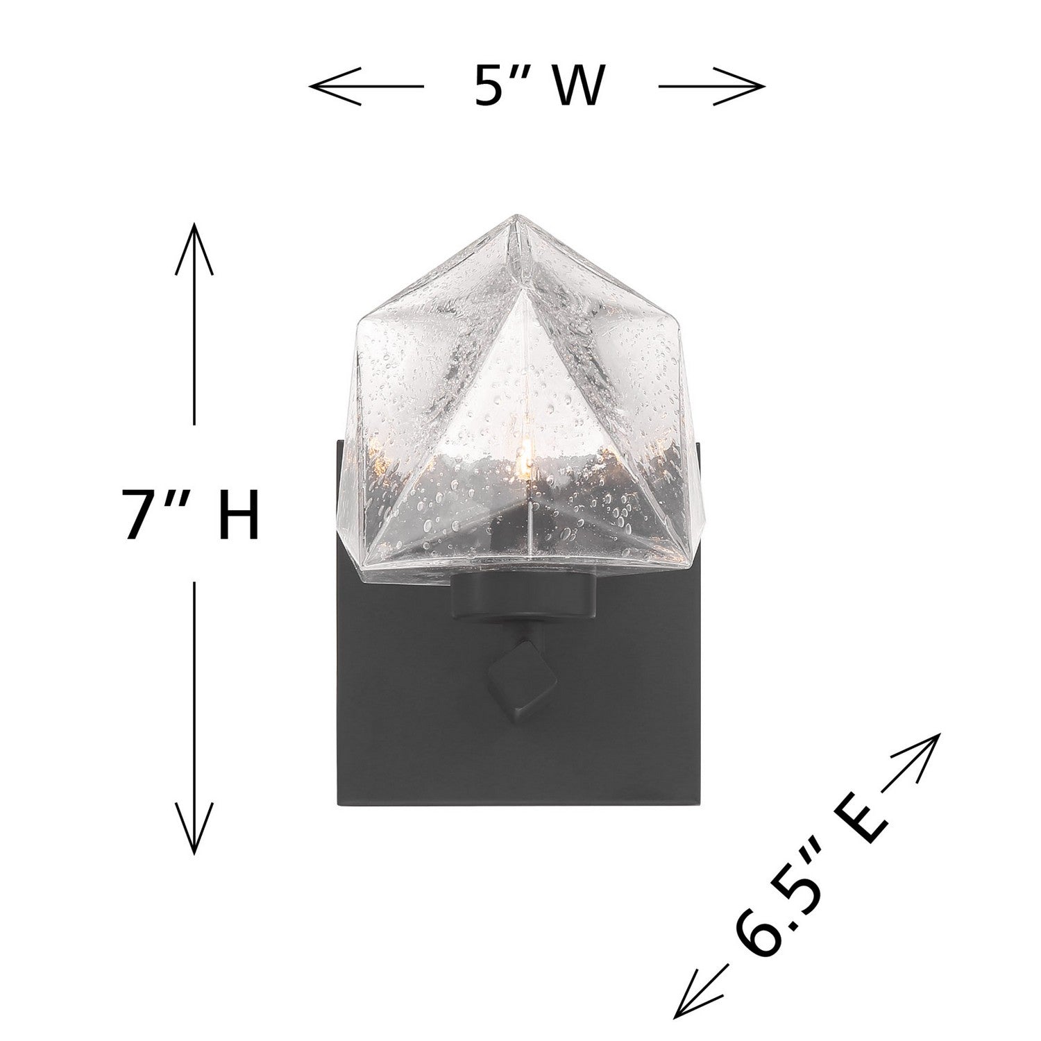 Savoy House - 9-1239-1-BK - LED Wall Sconce - Castello - Matte Black