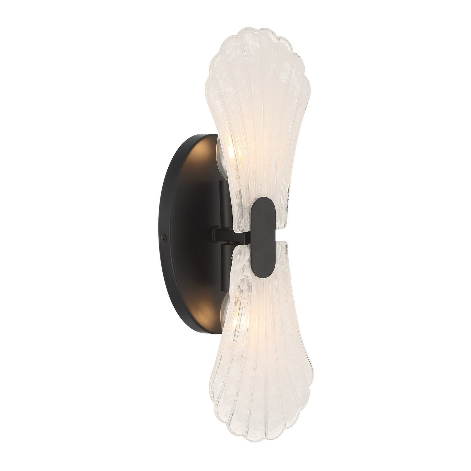 Savoy House - 9-3607-2-89 - Two Light Wall Sconce - Bancroft - Matte Black