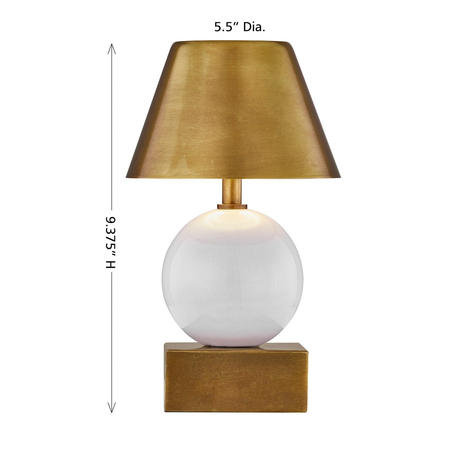 Savoy House - 11-CD06RC-CB - LED Table Lamp - Silas - Ceramic and Brass