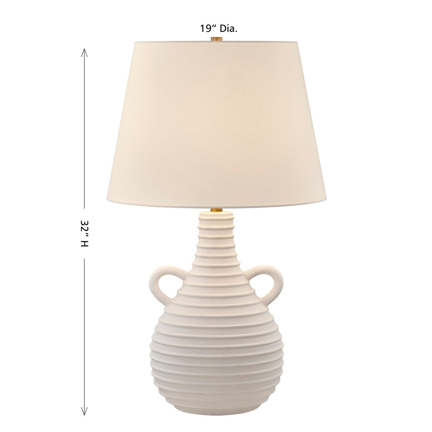 Savoy House - 11-CD12 - One Light Table Lamp - Adrian - White