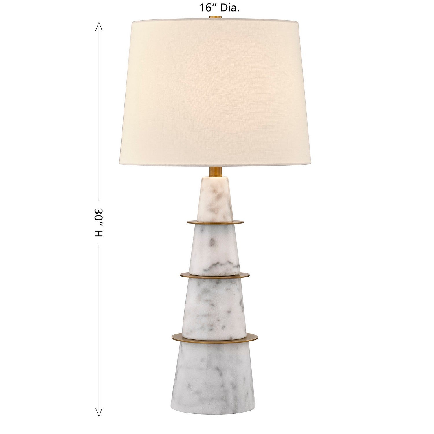 Savoy House - 11-CD13 - One Light Table Lamp - Duffield - White