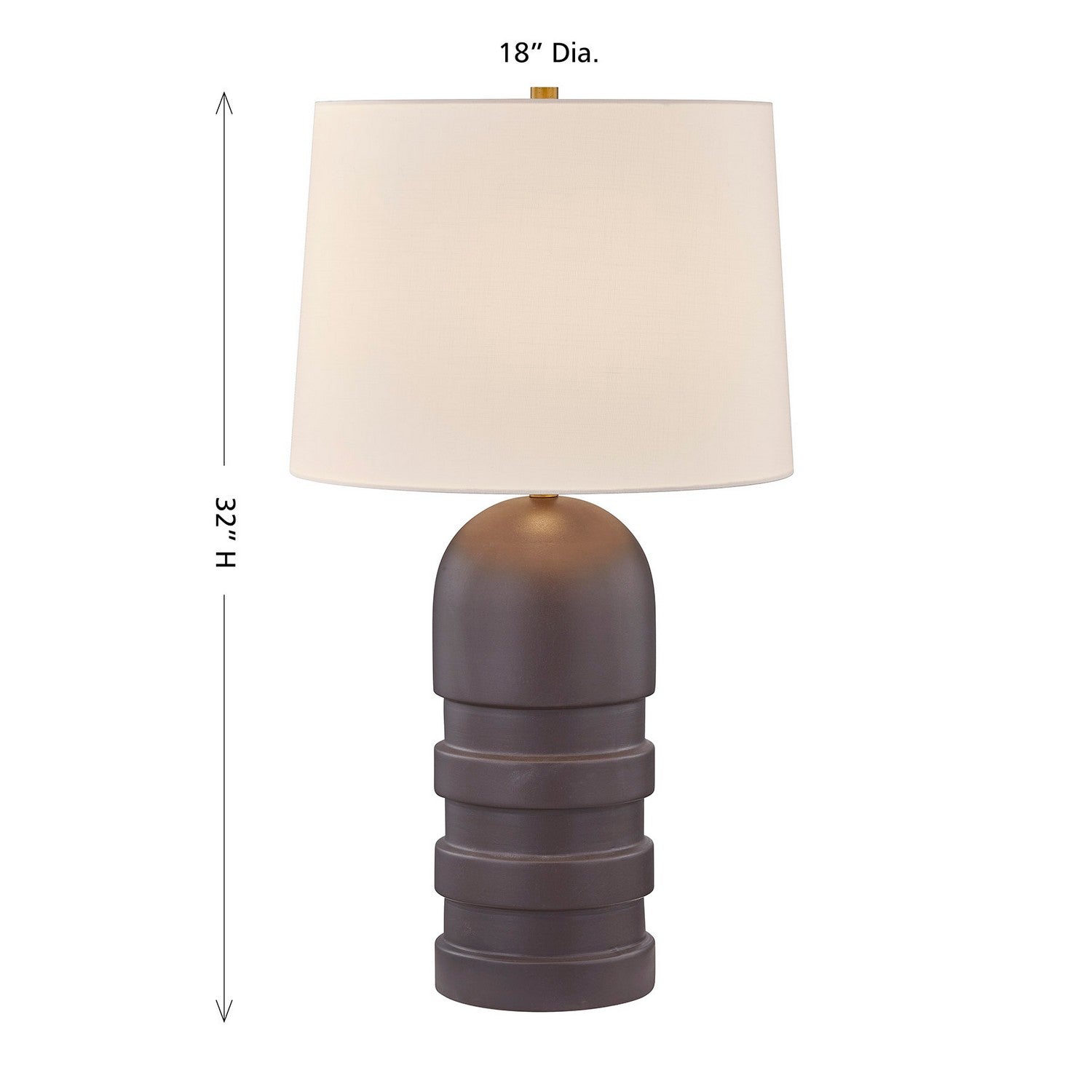 Savoy House - 11-CD15-BR - One Light Table Lamp - Wehunt - Brown