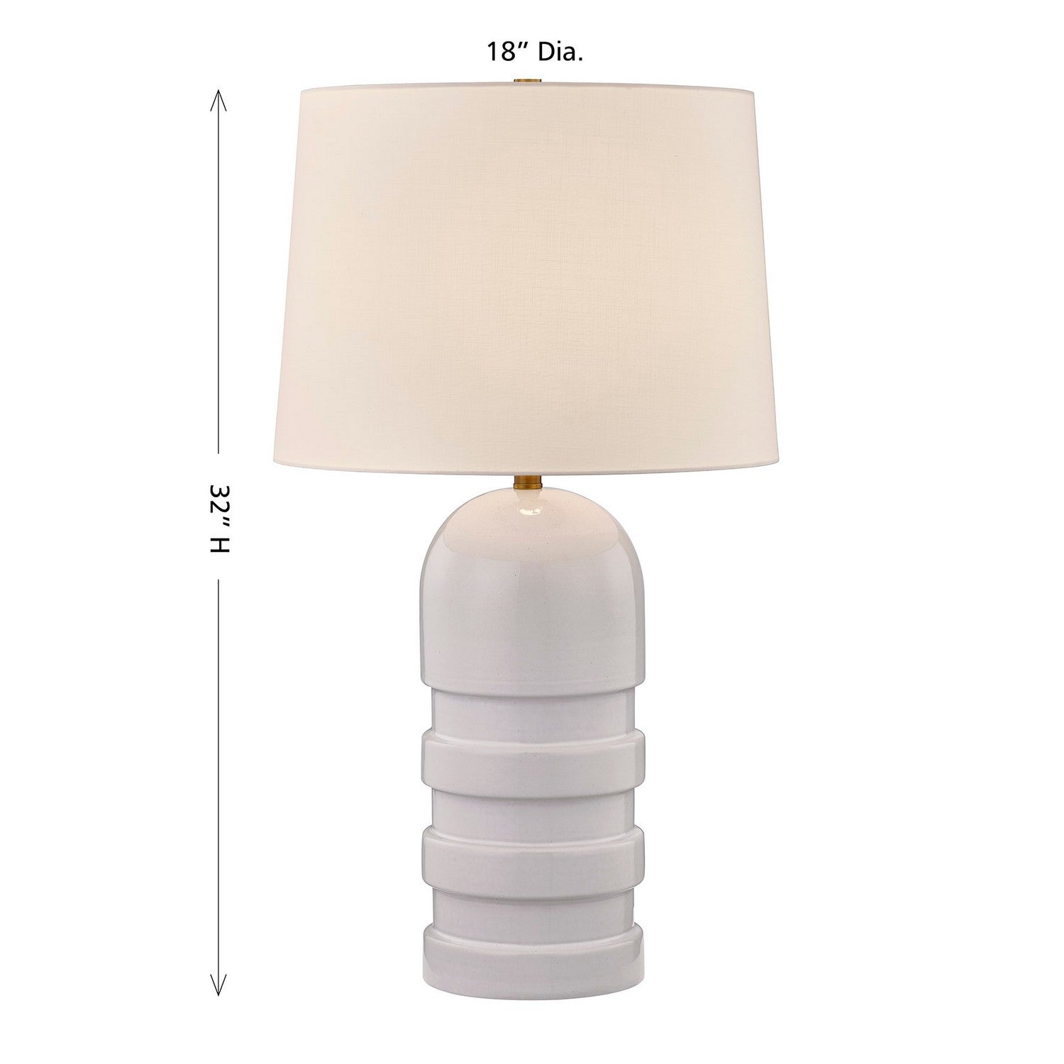 Savoy House - 11-CD15-WH - One Light Table Lamp - Wehunt - White