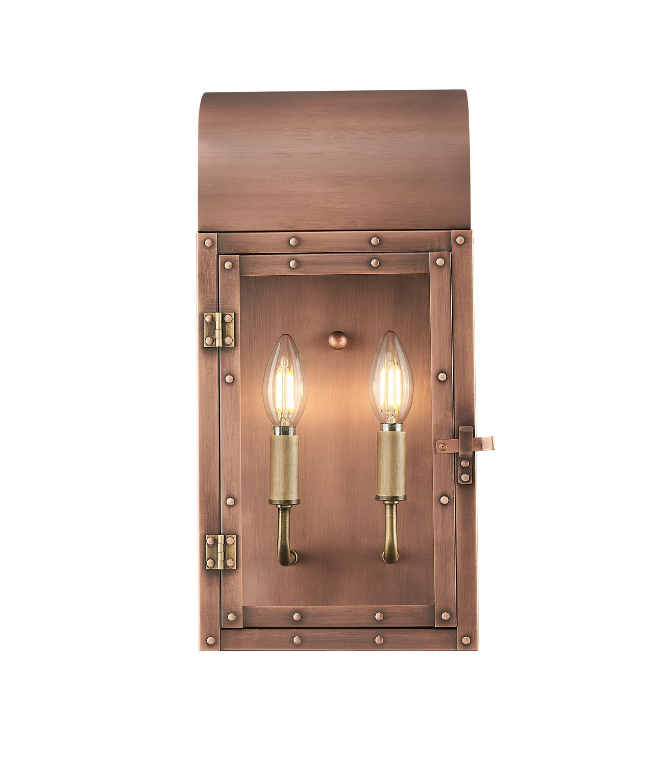 Acclaim Lighting - 1012CP - Two Light Wall Lantern - Spencer - Antique Copper