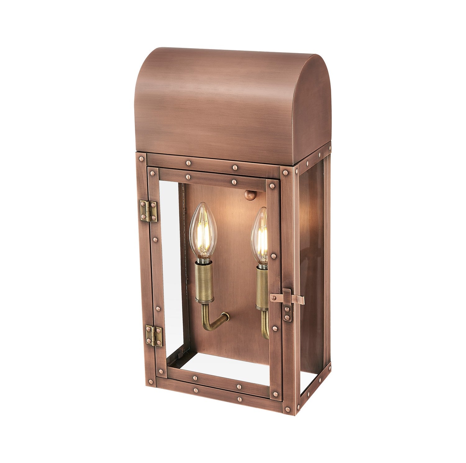 Acclaim Lighting - 1012CP - Two Light Wall Lantern - Spencer - Antique Copper