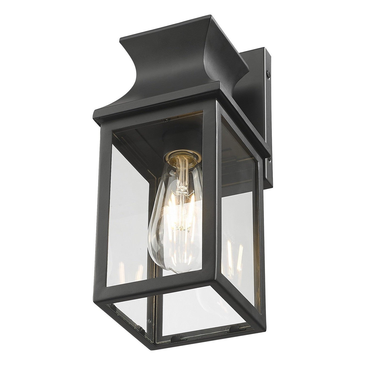 Acclaim Lighting - 1021BK - One Light Wall Lantern - Stockwell - Matte Black