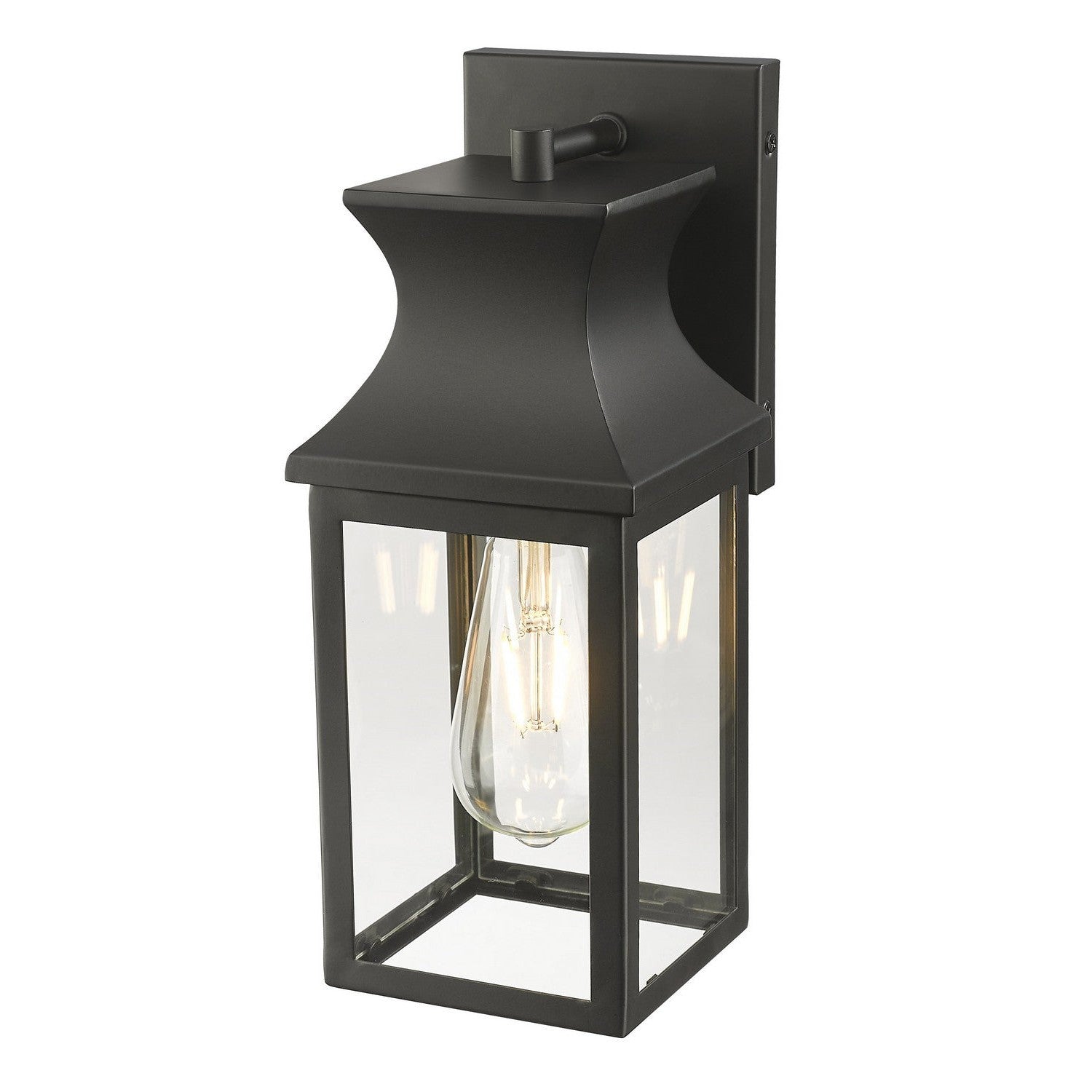 Acclaim Lighting - 1021BK - One Light Wall Lantern - Stockwell - Matte Black