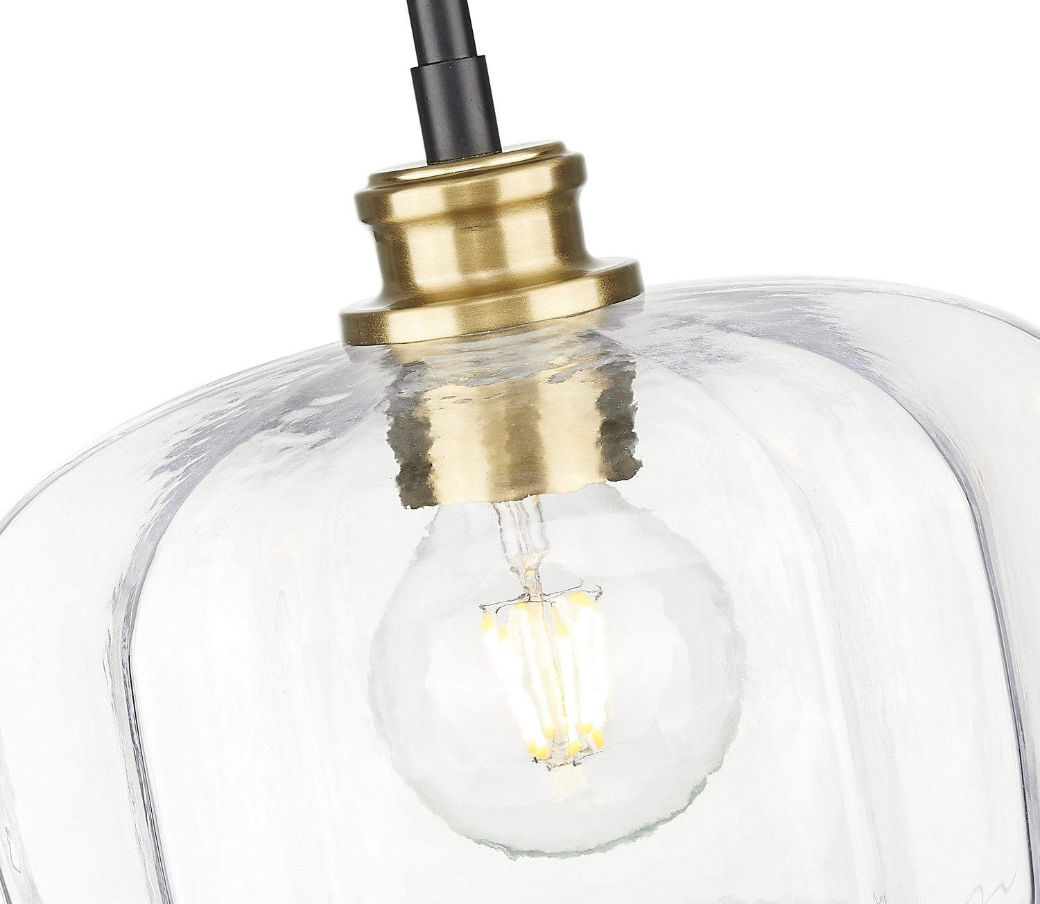 Acclaim Lighting - IN20033BK - One Light Pendant - Oxley - Matte Black and Brass