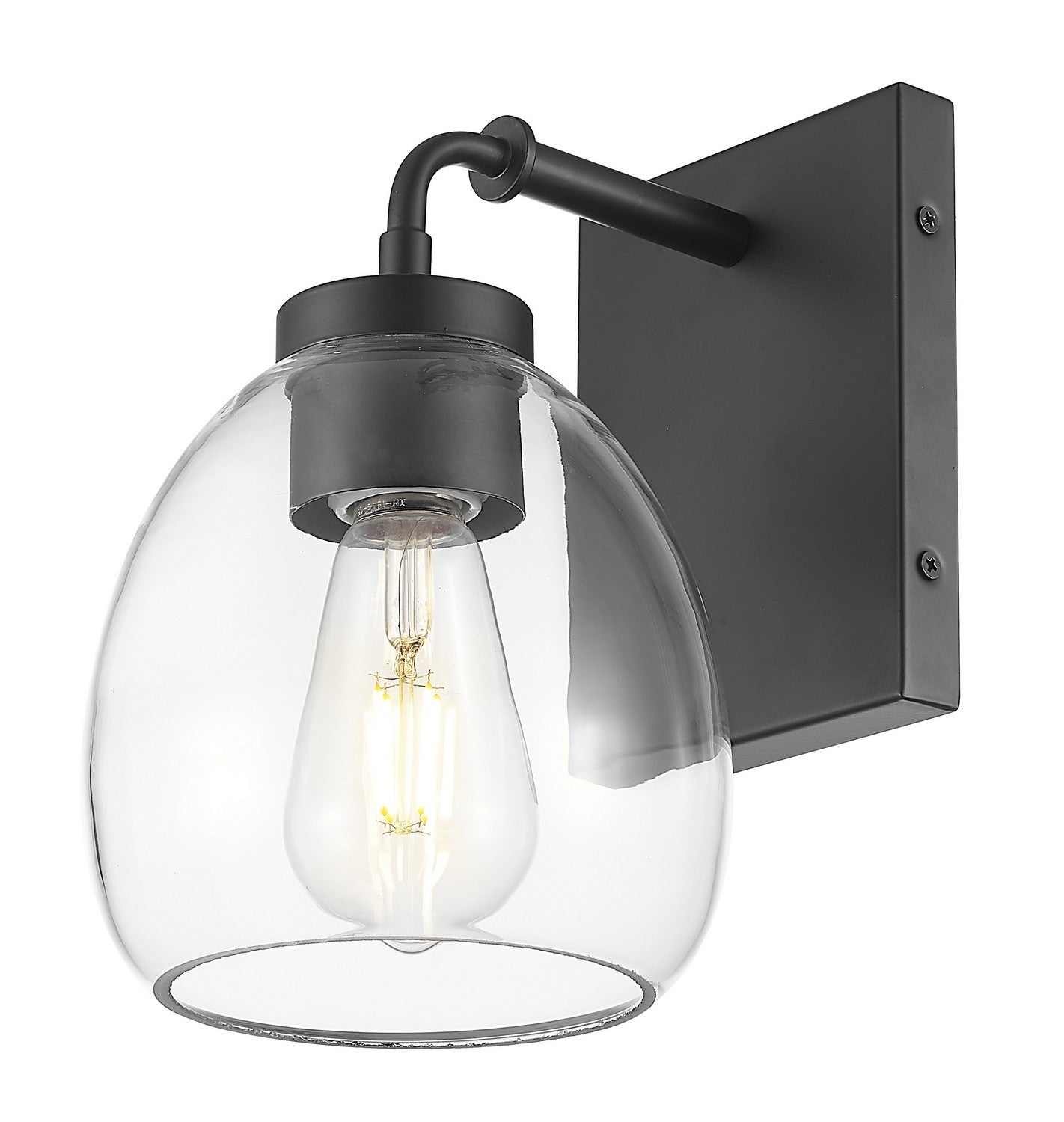 Acclaim Lighting - IN40060BK - One Light Wall Sconce - Dawes - Matte Black